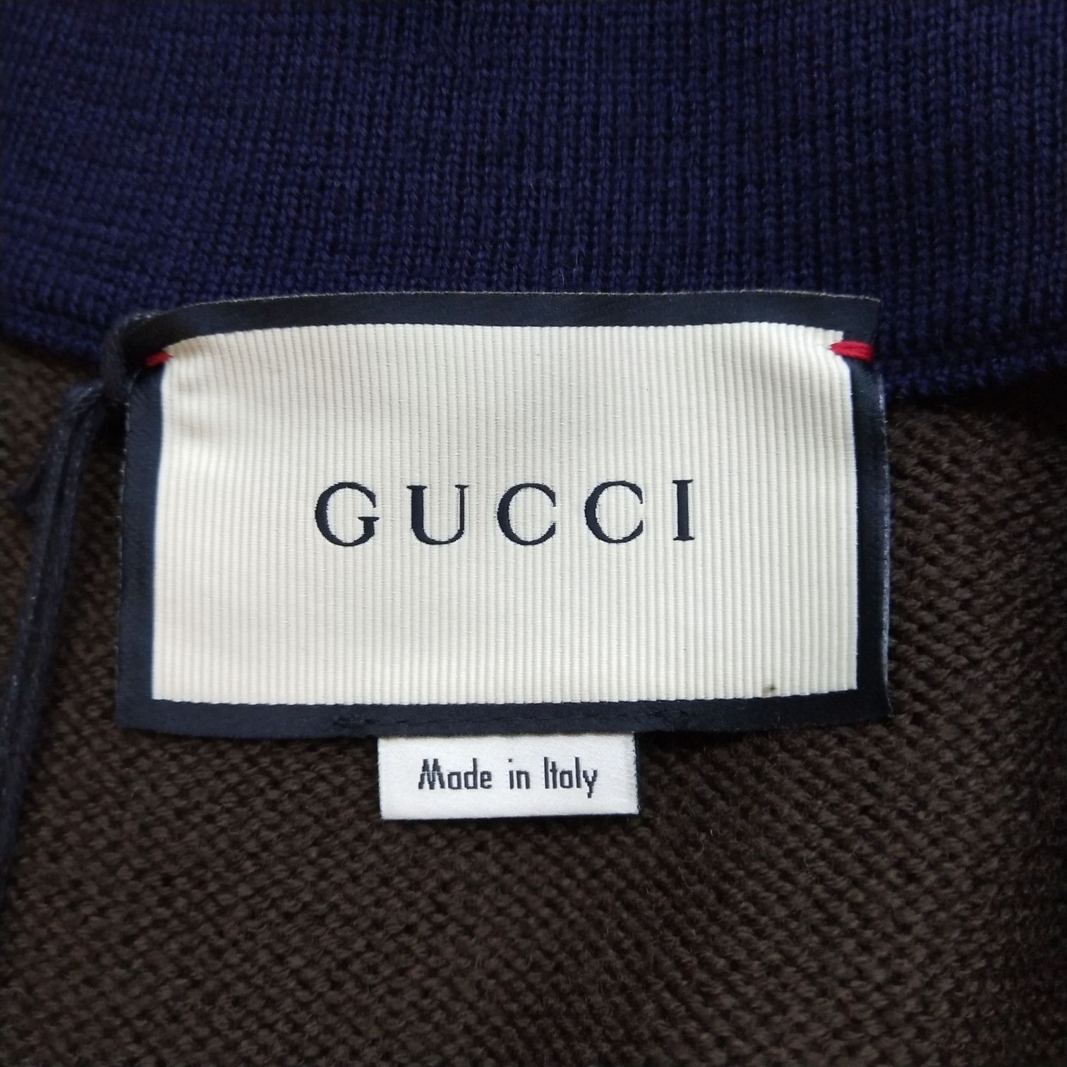 Gucci Gucci Monogram Back Graphic Wool Cardigan L Size US L / EU 52-54 / 3 - 7 Thumbnail