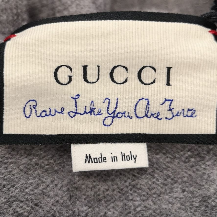 Gucci Gucci Gray Wool V-Neck Cardigan Size US S Size US S / EU 44-46 / 1 - 10 Thumbnail