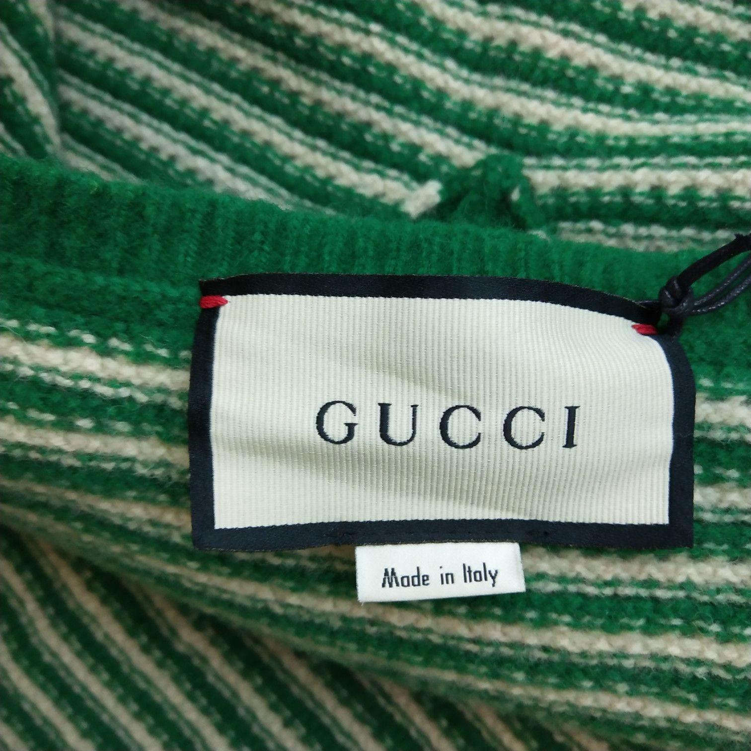 Gucci Gucci Striped V-Neck Wool Sweater Size M Size US M / EU 48-50 / 2 - 6 Thumbnail