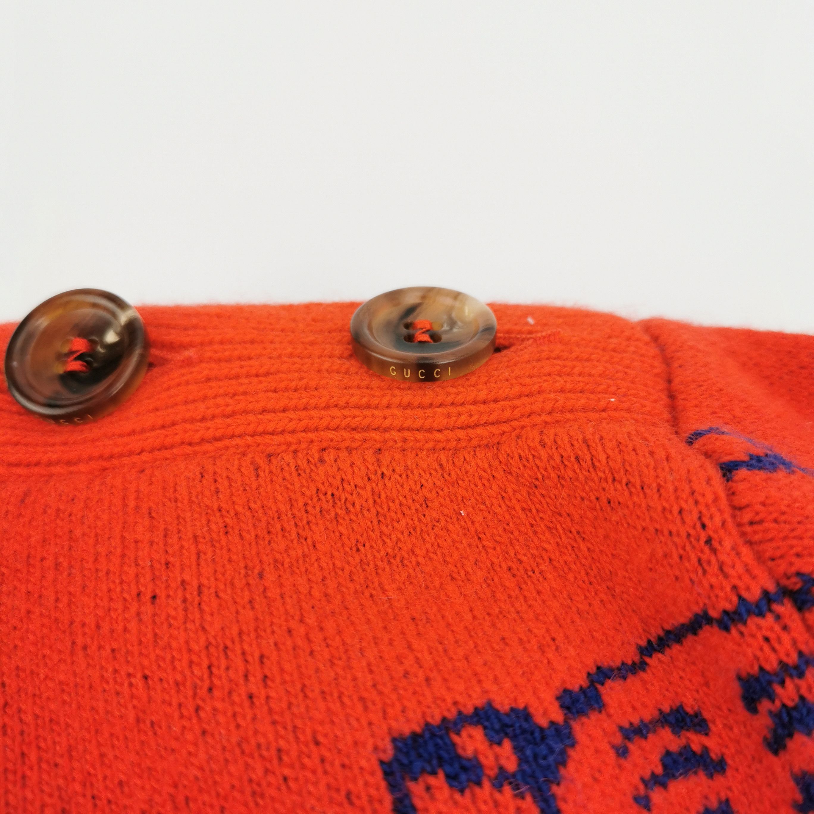 Gucci Gucci Tiger Head Wool Crewneck Sweater M Size US M / EU 48-50 / 2 - 4 Thumbnail