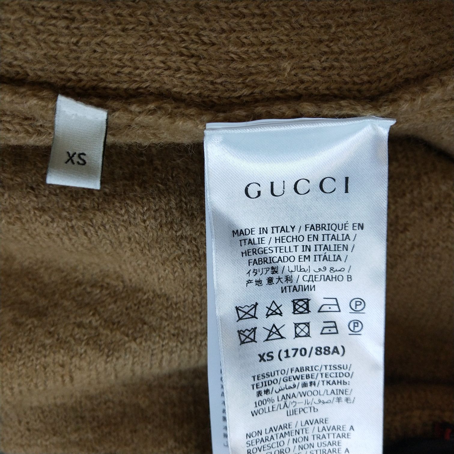 Gucci Gucci V-Neck Wool Sweater Size XS Size US XS / EU 42 / 0 - 7 Thumbnail