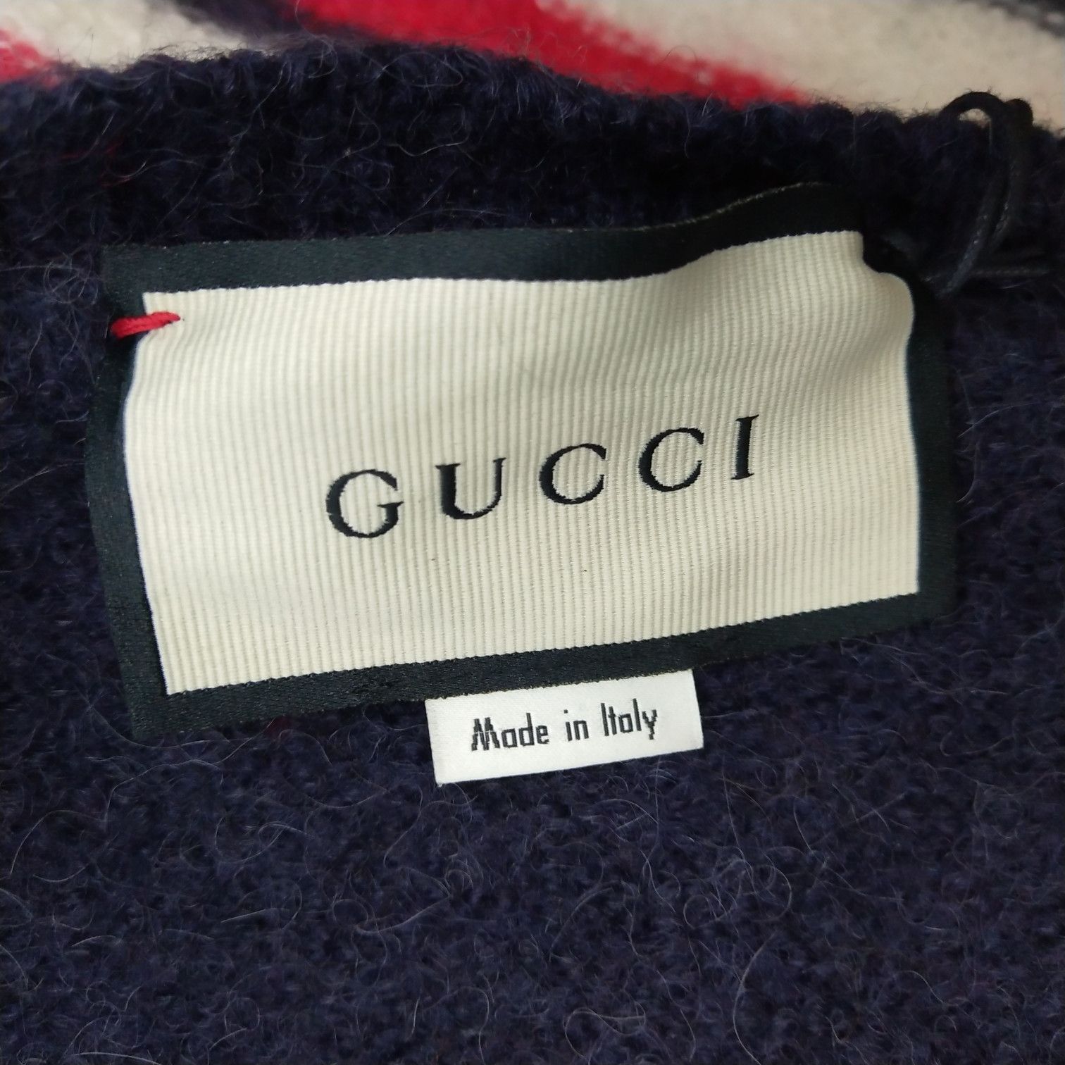 Gucci Gucci Striped Wool Alpaca Sweater Size S Size US S / EU 44-46 / 1 - 6 Thumbnail