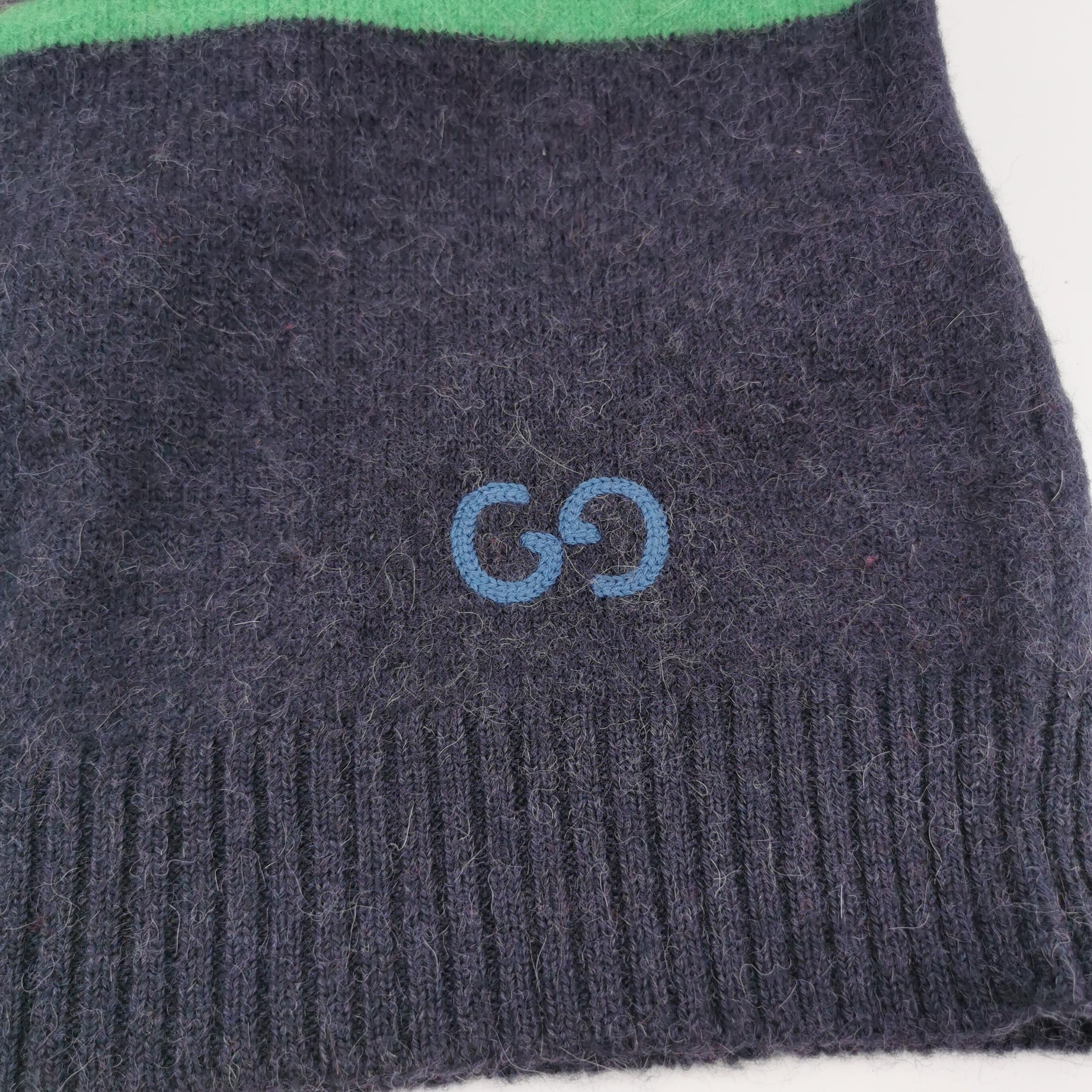 Gucci Gucci Striped Wool Alpaca Sweater Size S Size US S / EU 44-46 / 1 - 4 Thumbnail