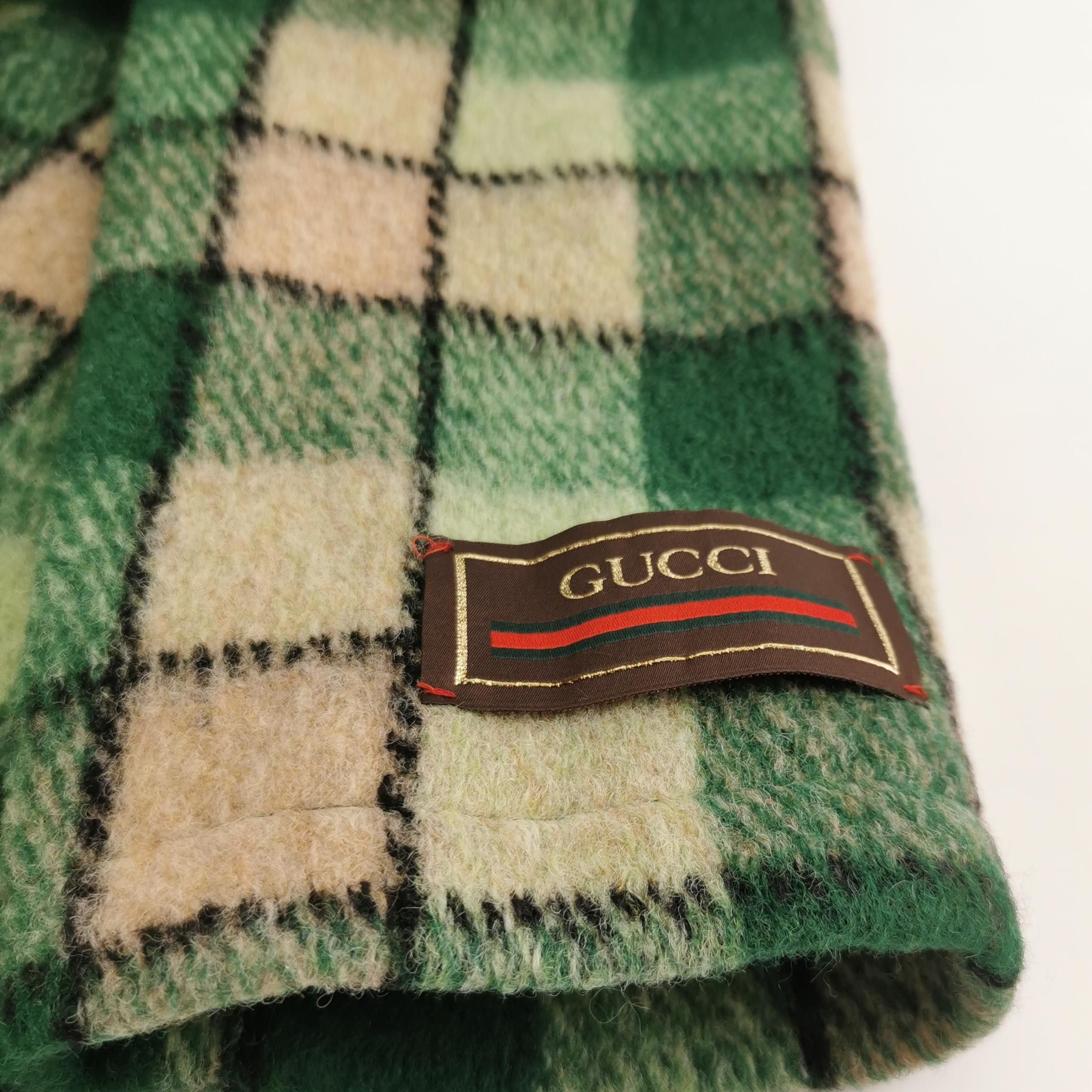 Gucci Gucci Plaid Wool Blend Jacket Size 46 Size US S / EU 44-46 / 1 - 4 Thumbnail