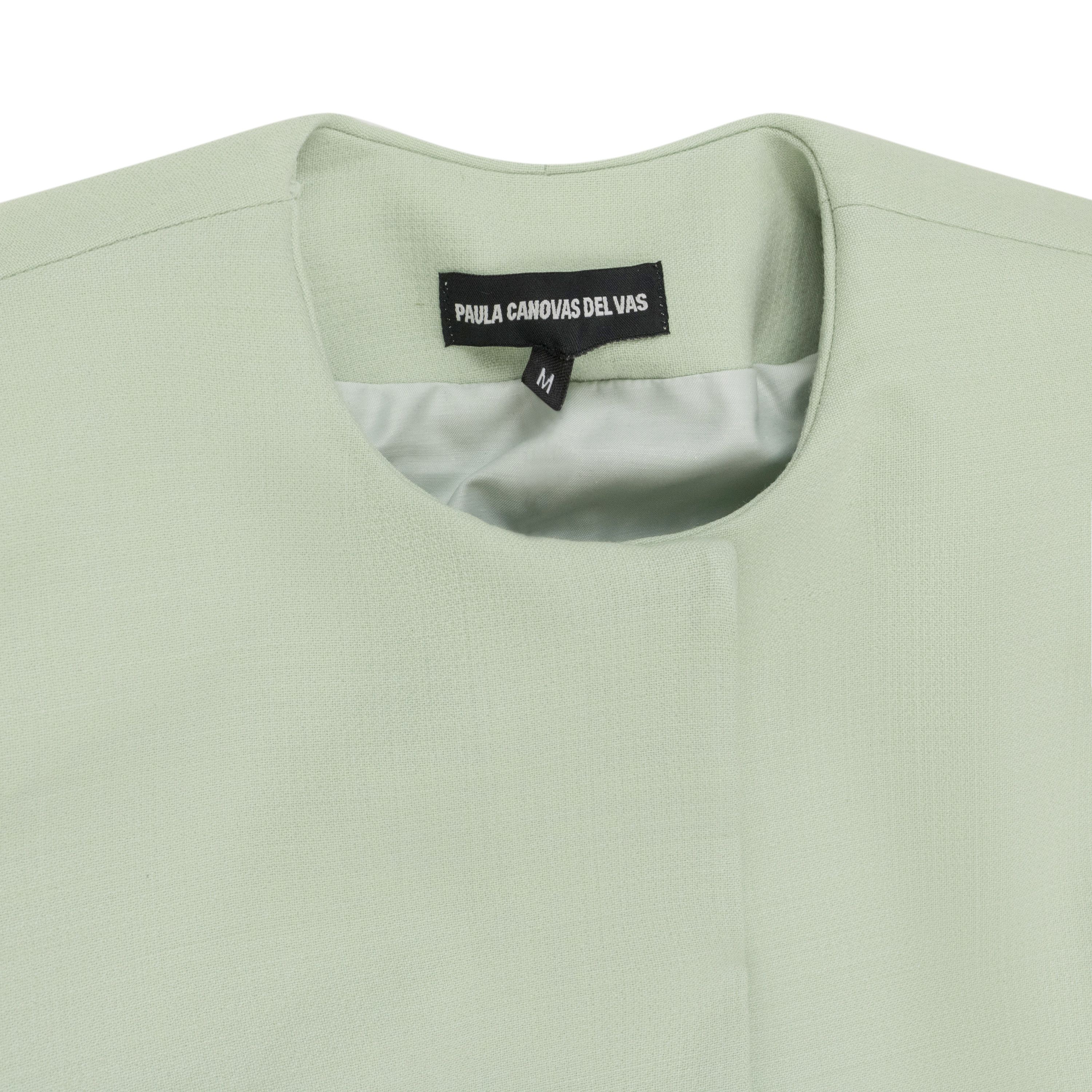 Paula Canovas del Vas EMBOSSED GREEN JACKET SIZE M Size M / US 6-8 / IT 42-44 - 3 Thumbnail