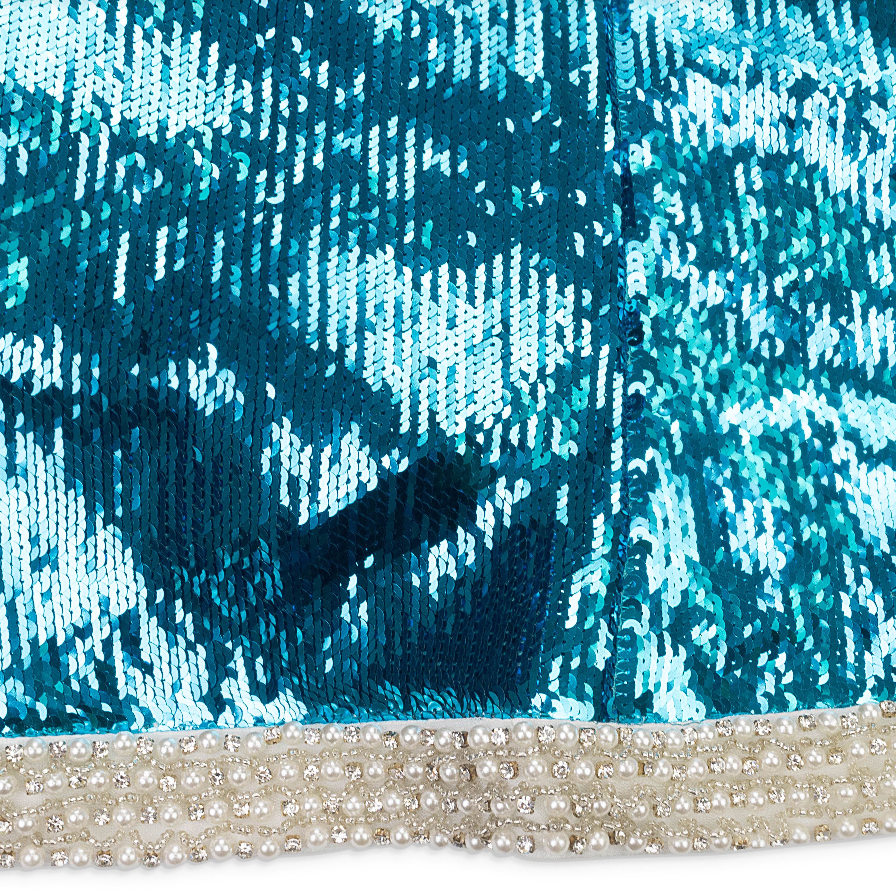 Rodarte SEQUINED TEAL WRAP JACKET SIZE S Size S / US 4 / IT 40 - 4 Thumbnail