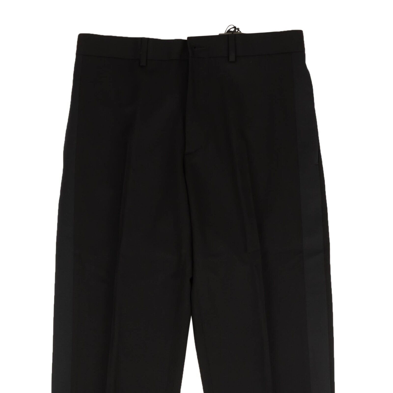 Dior Black Cotton Dress Pants Size 48 Size US 32 / EU 48 - 3 Thumbnail