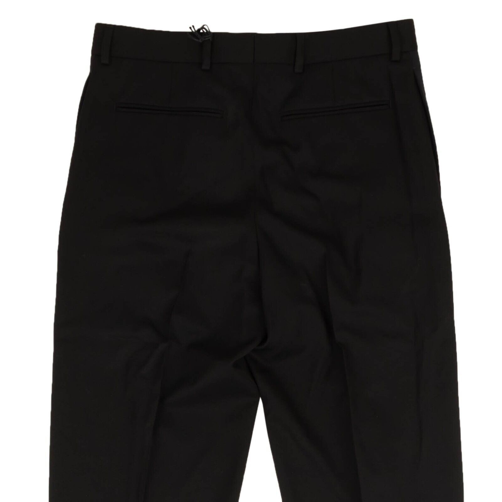 Dior Black Cotton Dress Pants Size 48 Size US 32 / EU 48 - 5 Thumbnail