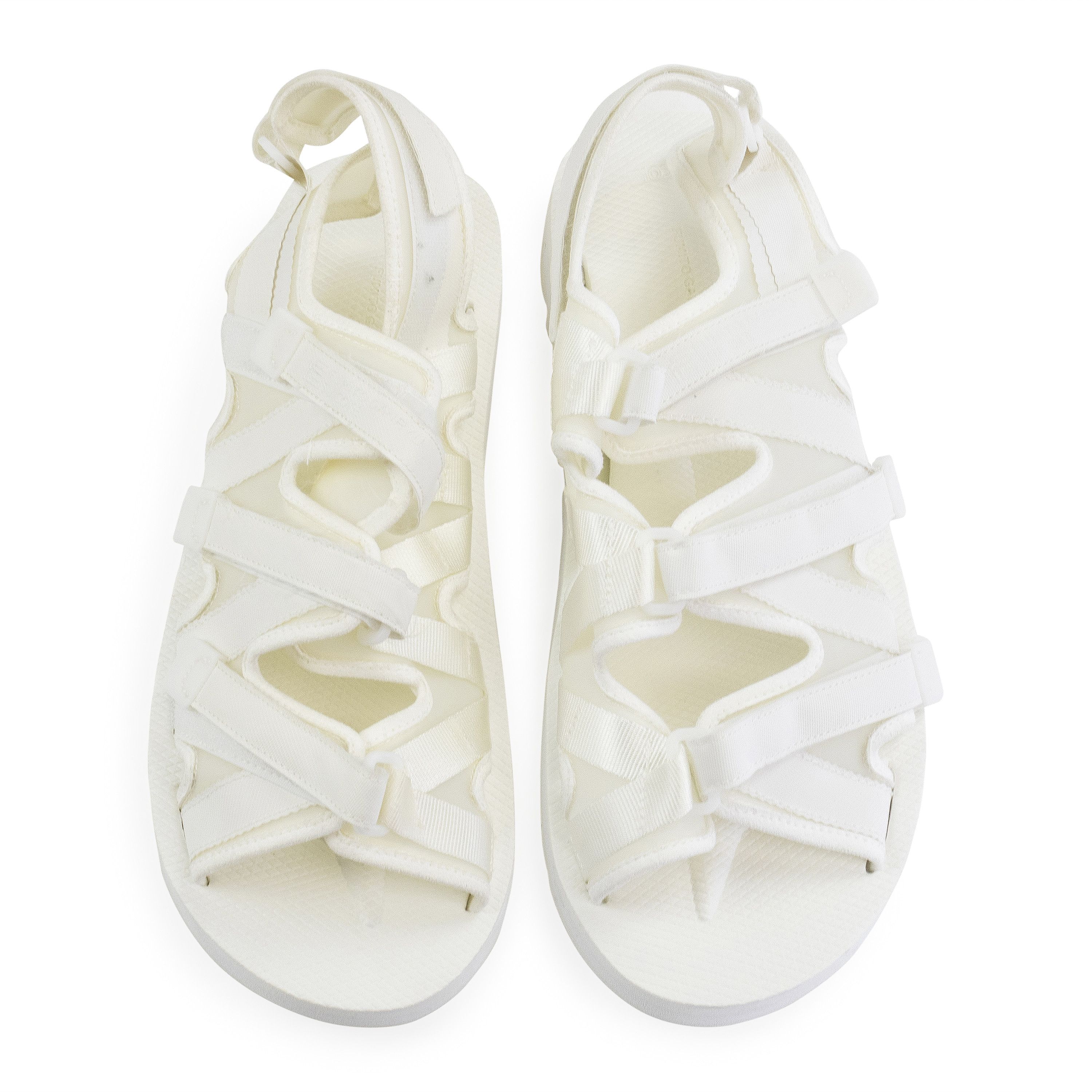 Fumito Ganryu WHITE SUIC SANDALS SIZE 5 Size US 5 / EU 37 - 4 Thumbnail