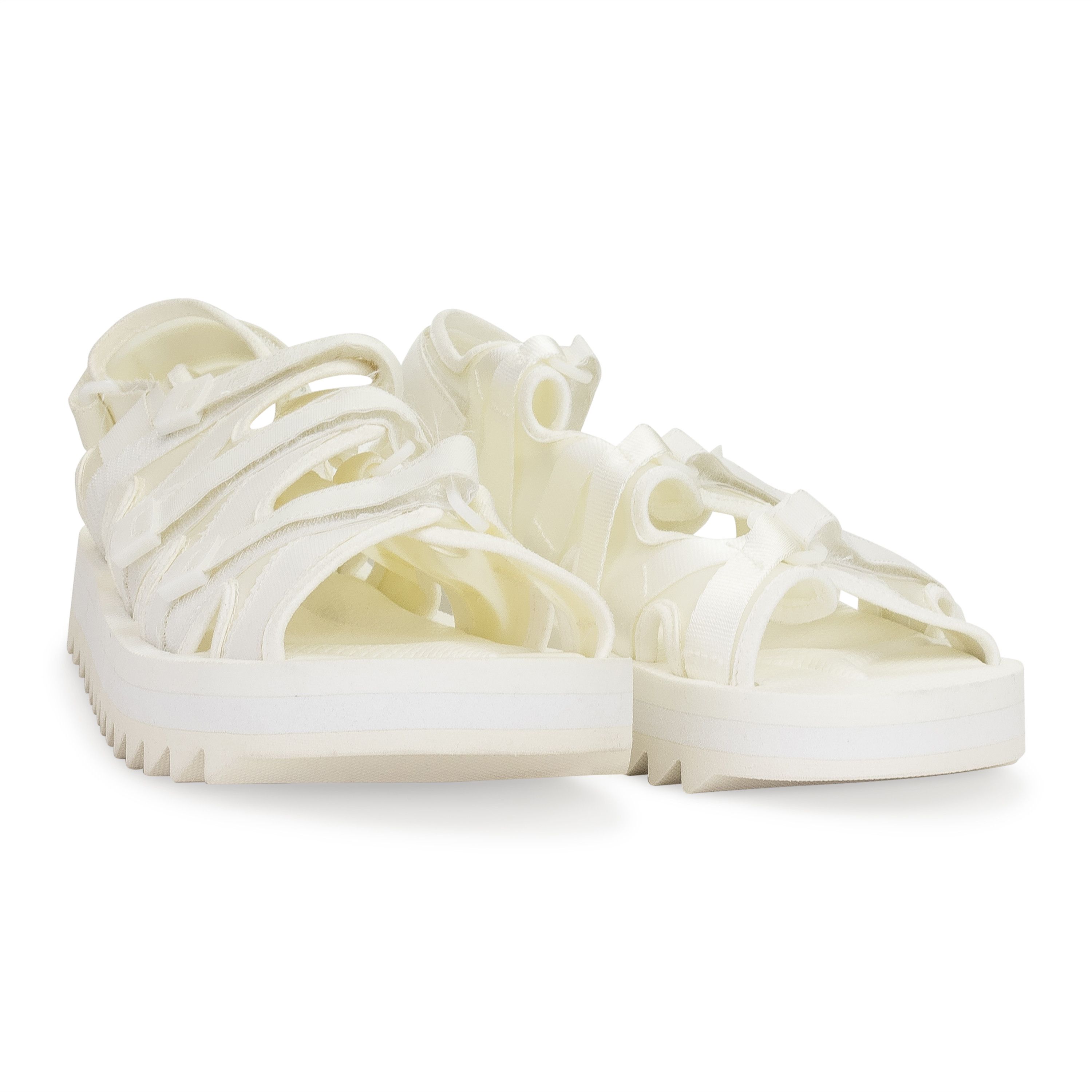 Fumito Ganryu WHITE SUIC SANDALS SIZE 5 Size US 5 / EU 37 - 5 Thumbnail