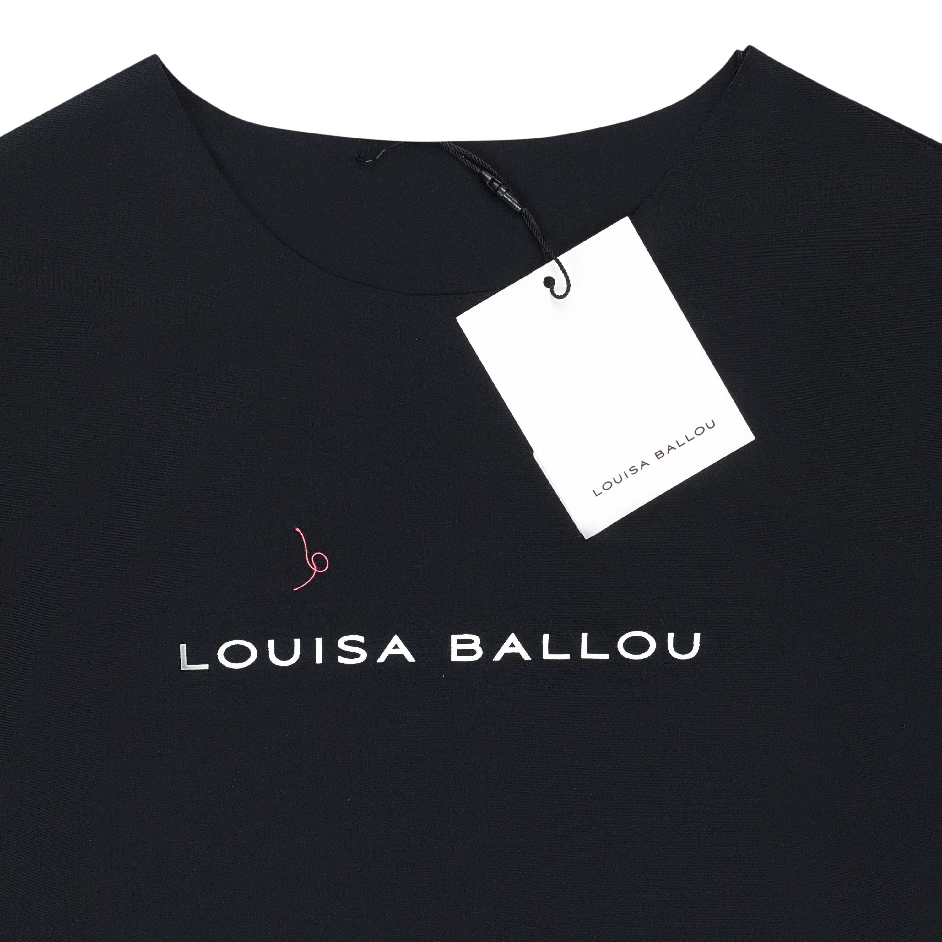 Louisa Ballou LOGO SURF BLACK RASH GAURD SIZE XS Size ONE SIZE - 3 Thumbnail