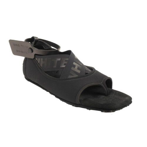 Off-White Black Yoga Flat Shoes Sandals Size 5/35 Size US 5 / IT 35 - 6 Thumbnail