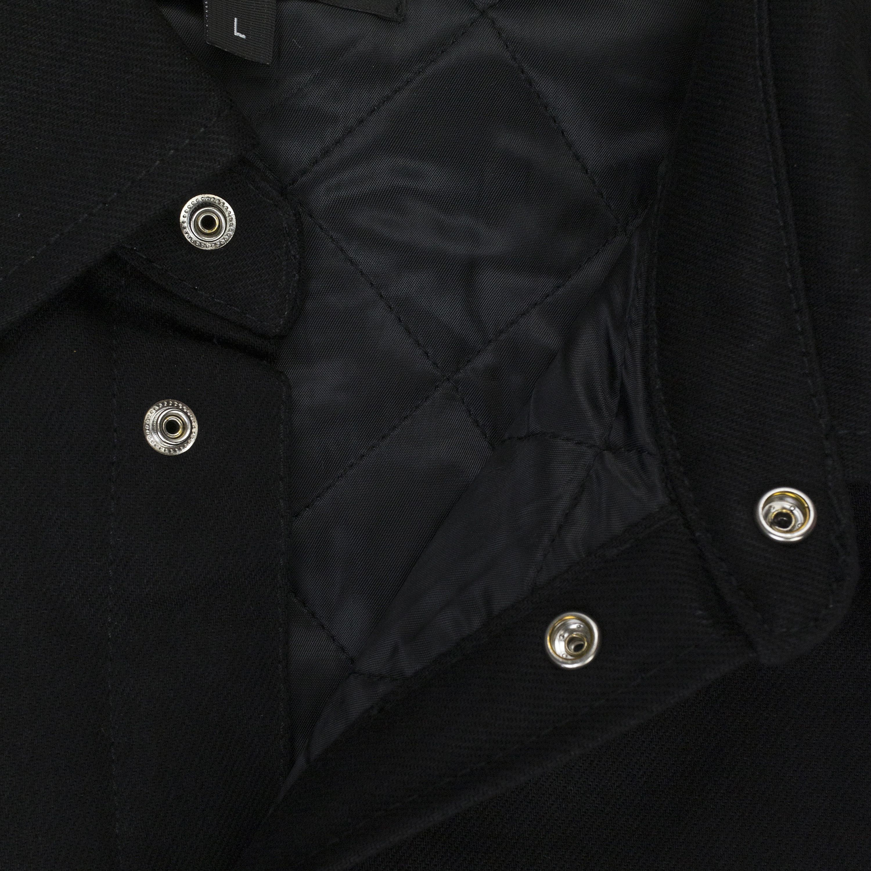 Purple Brand PADDED WESTERN JACKET BLACK DENIM JACKETS Size XS Size US XS / EU 42 / 0 - 6 Thumbnail
