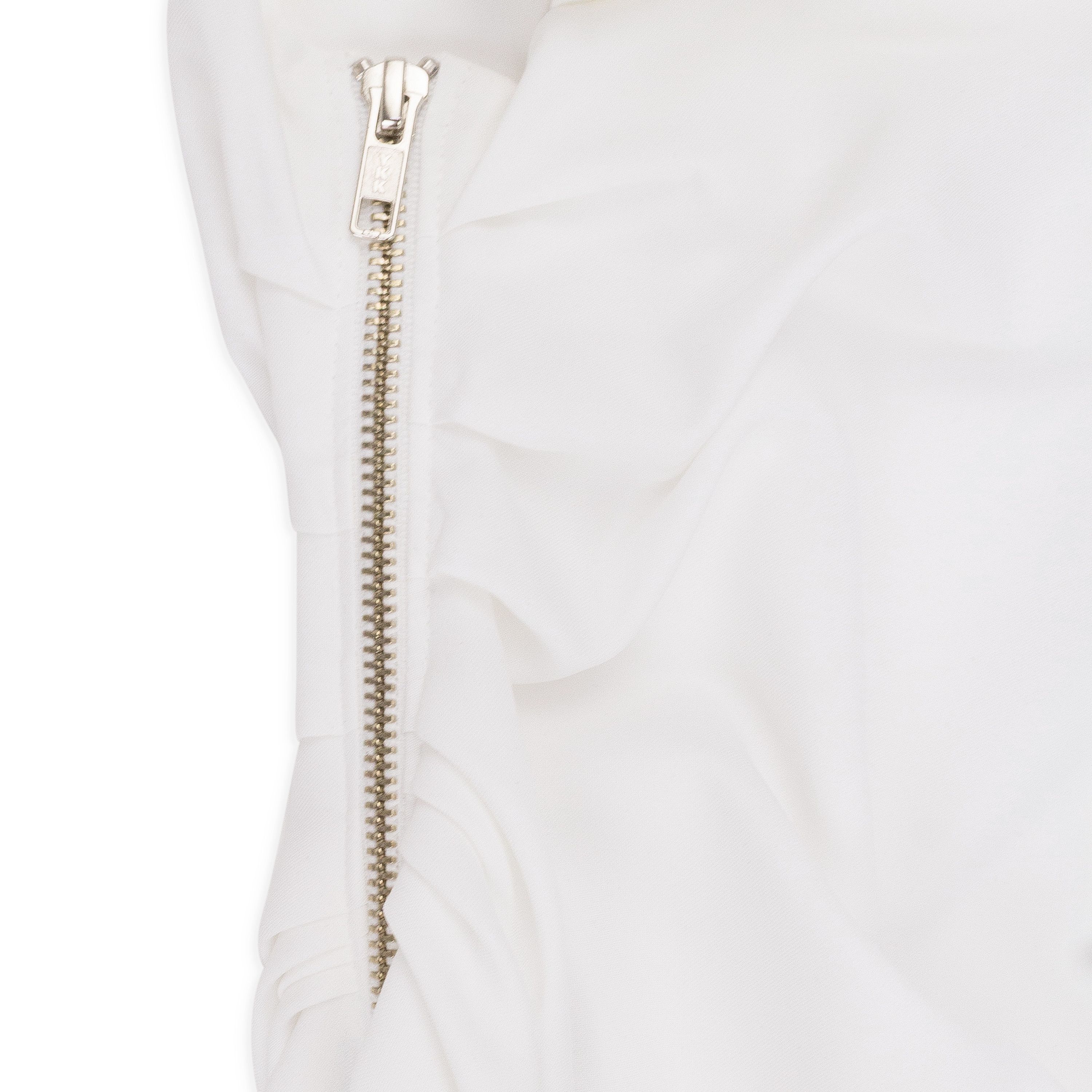 Rhude WHITE ASYMMETRICAL DRAPED BLOUSE SIZE S Size S / US 4 / IT 40 - 4 Thumbnail