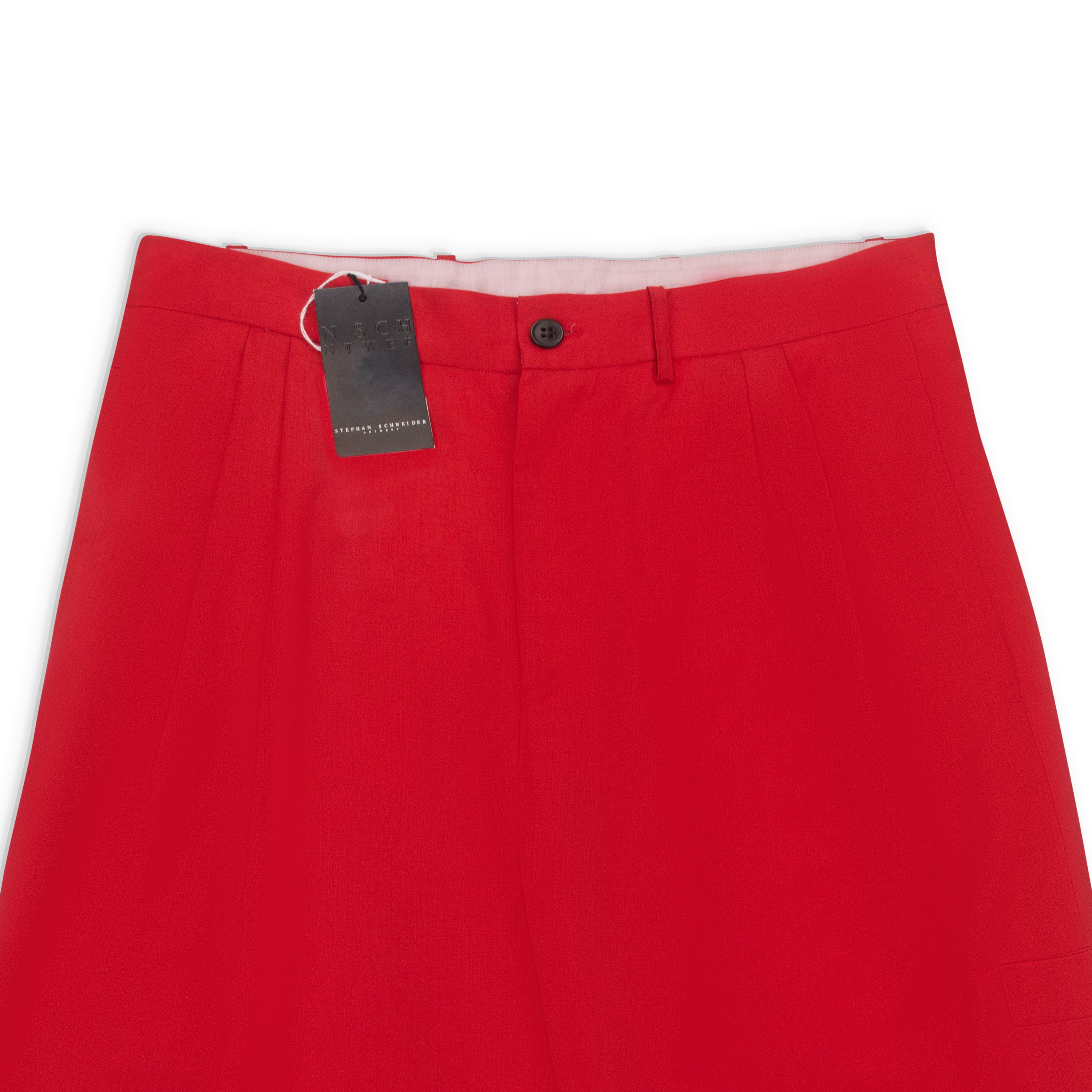 Stephan Schneider RED TROUSERS PRAXIS SIZE 3 Size US 32 / EU 48 - 3 Thumbnail