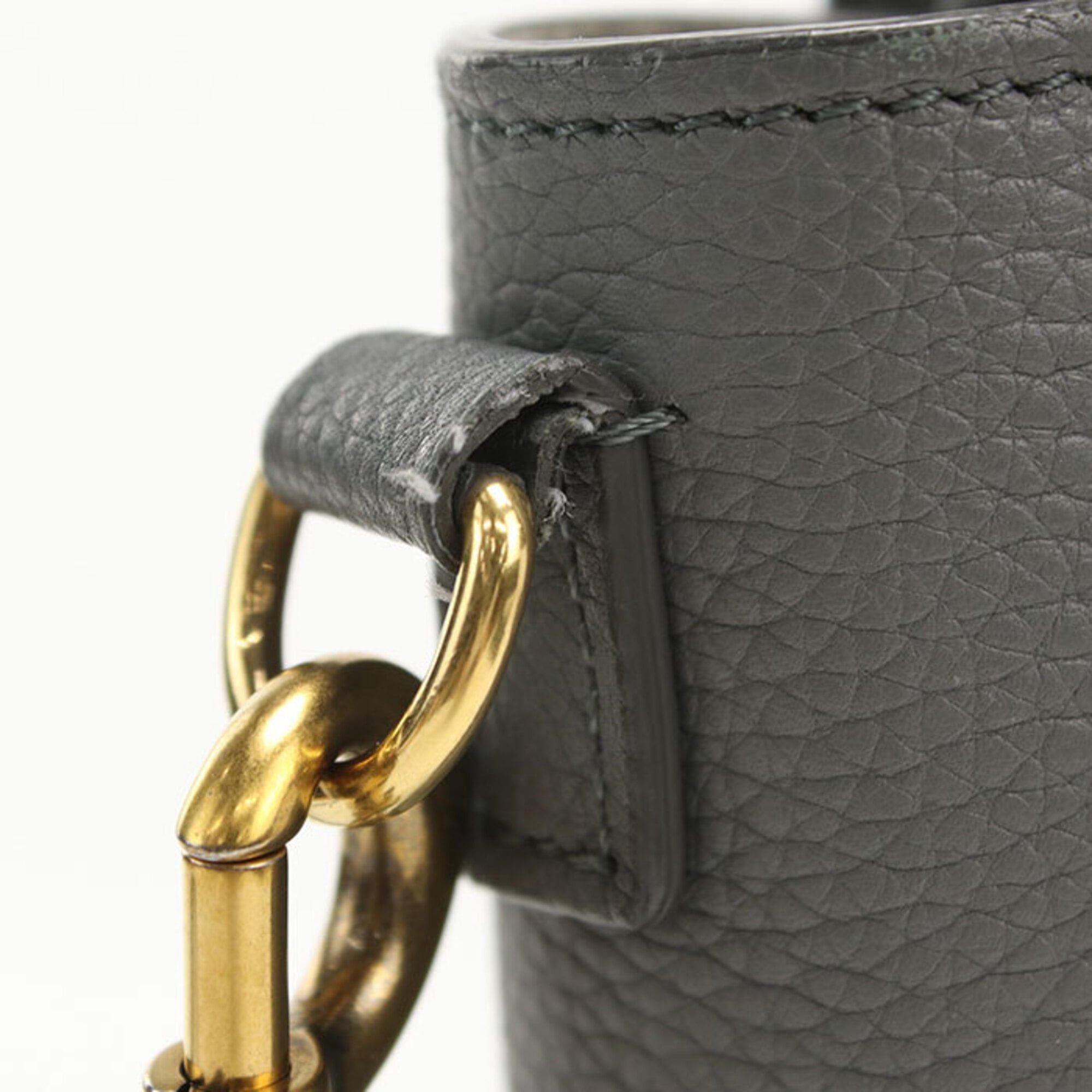 Celine Celine Tote Bag 189243AQL.10KL Luggage Nano Women's Gray Size ONE SIZE - 6 Thumbnail