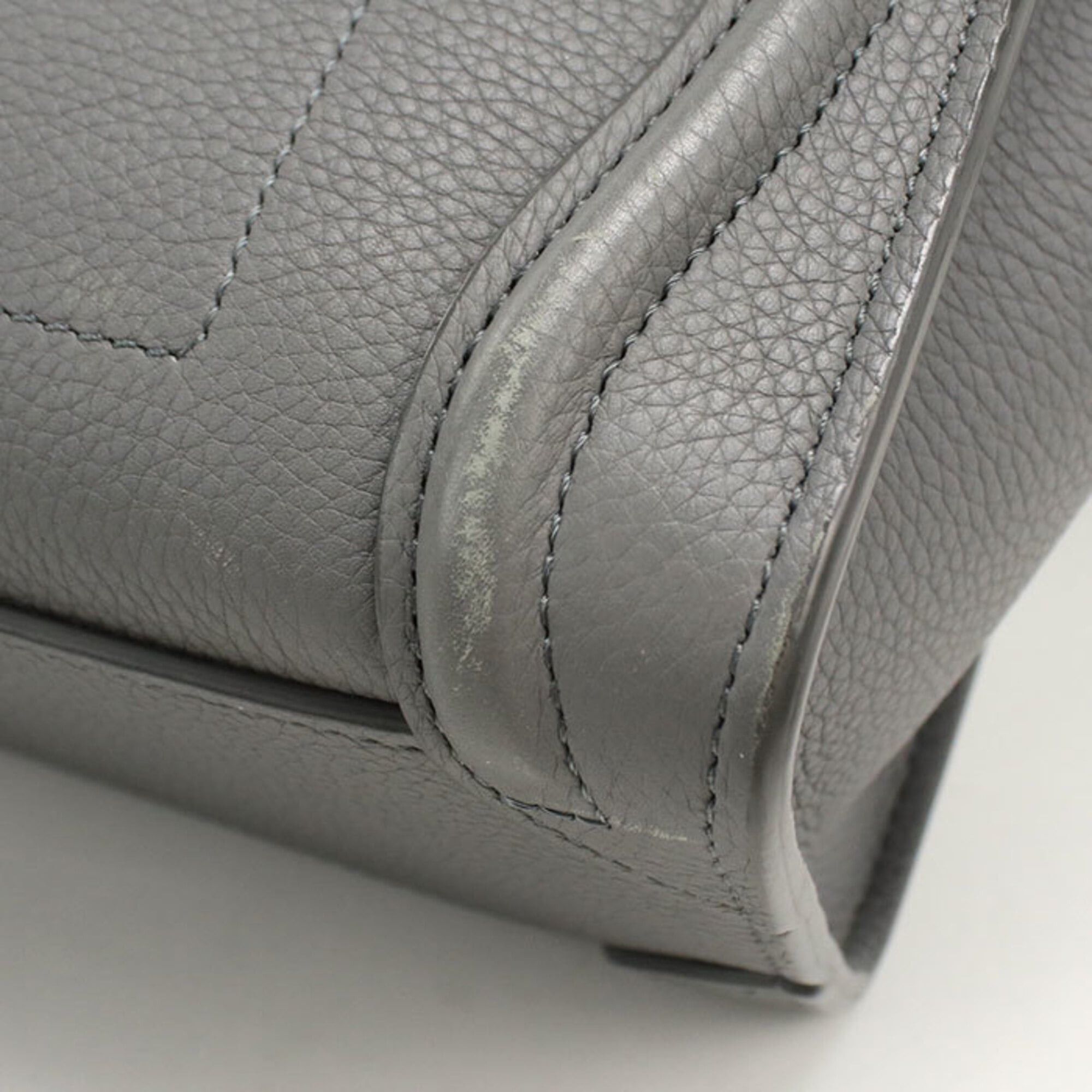 Celine Celine Tote Bag 189243AQL.10KL Luggage Nano Women's Gray Size ONE SIZE - 5 Thumbnail