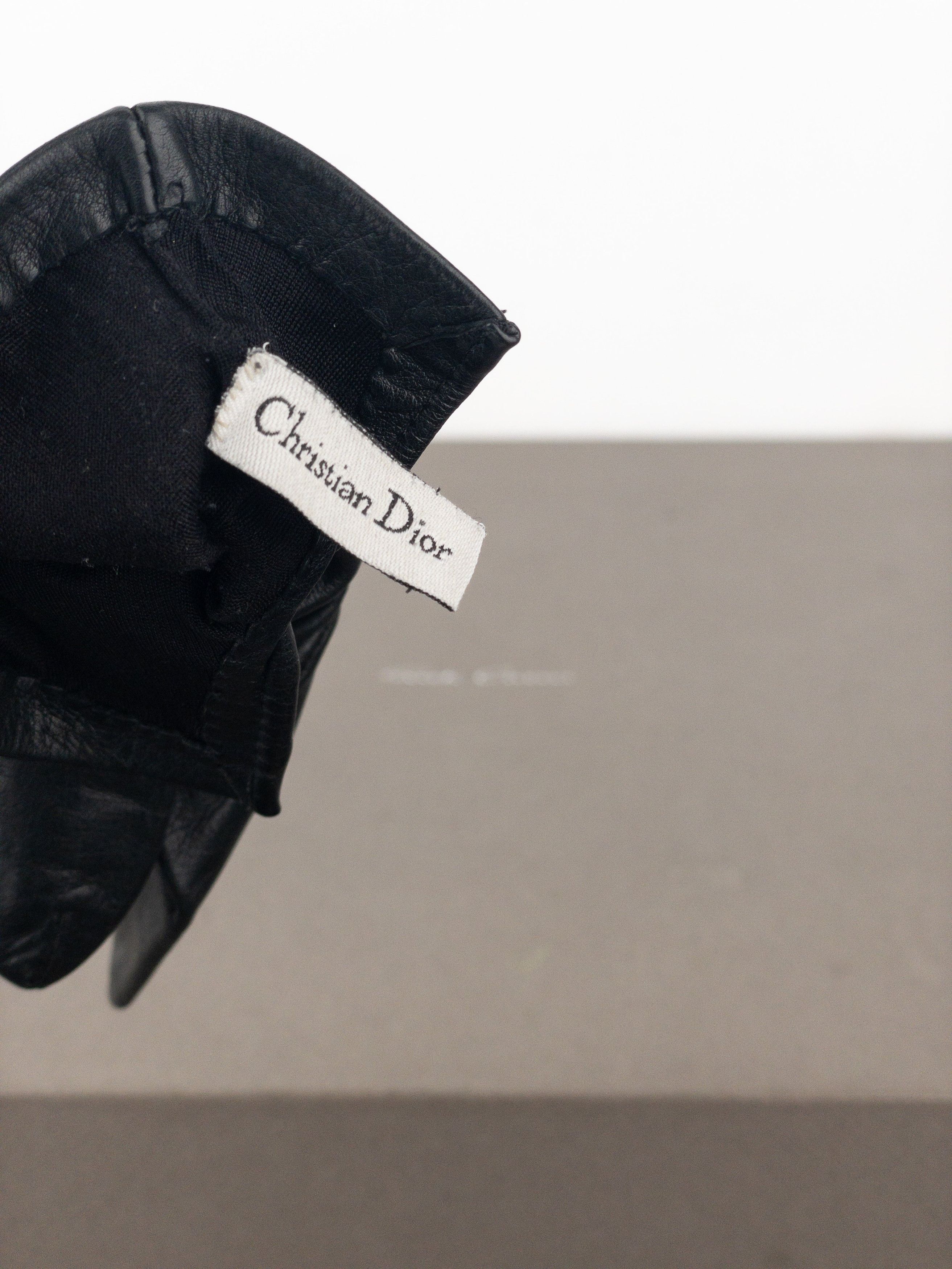 Dior by Galliano SS06 ‘Gaucho’ Leather Gloves Size ONE SIZE - 13 Thumbnail