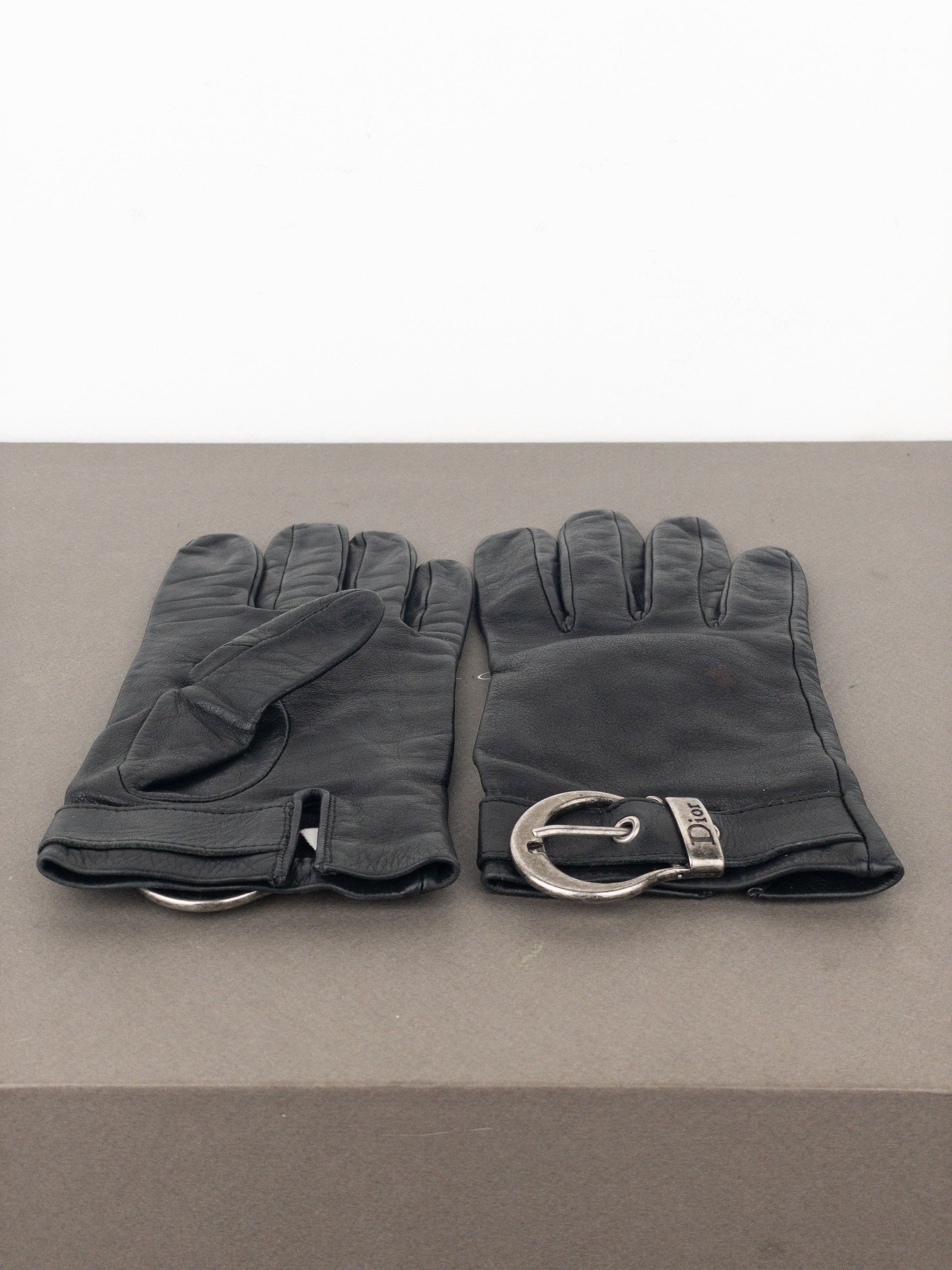 Dior by Galliano SS06 ‘Gaucho’ Leather Gloves Size ONE SIZE - 4 Thumbnail