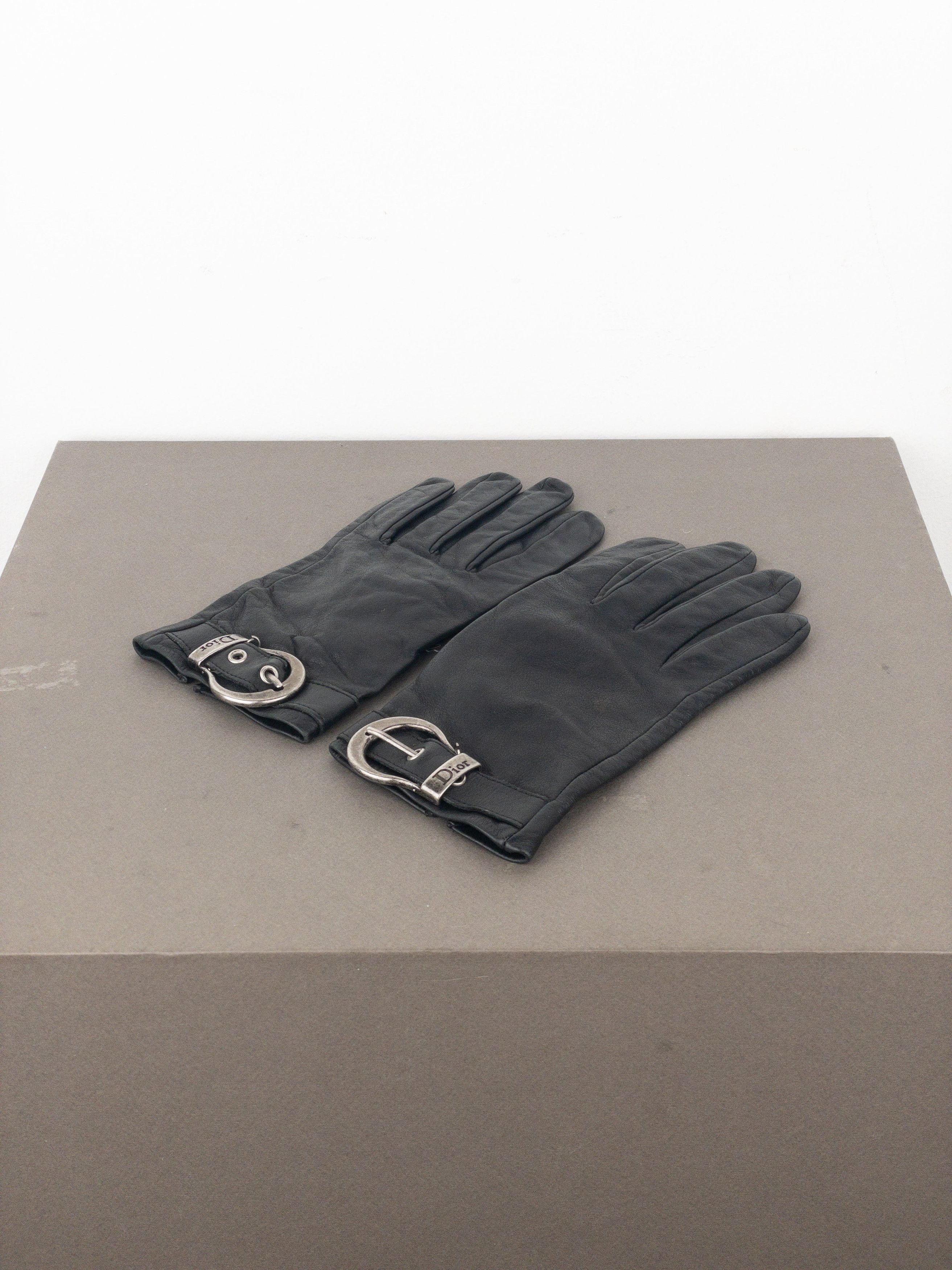 Dior by Galliano SS06 ‘Gaucho’ Leather Gloves Size ONE SIZE - 8 Thumbnail