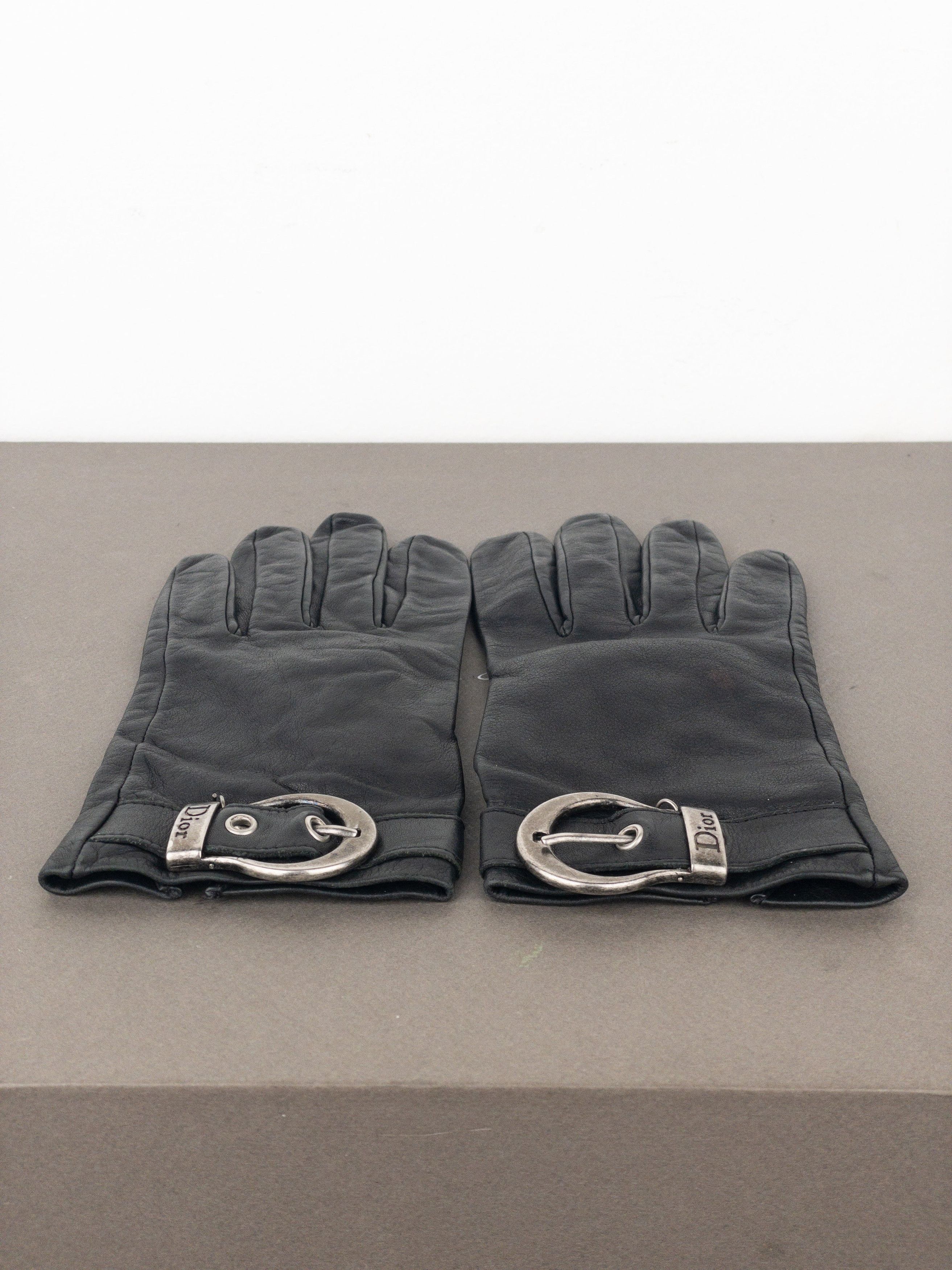 Dior by Galliano SS06 ‘Gaucho’ Leather Gloves Size ONE SIZE - 5 Thumbnail