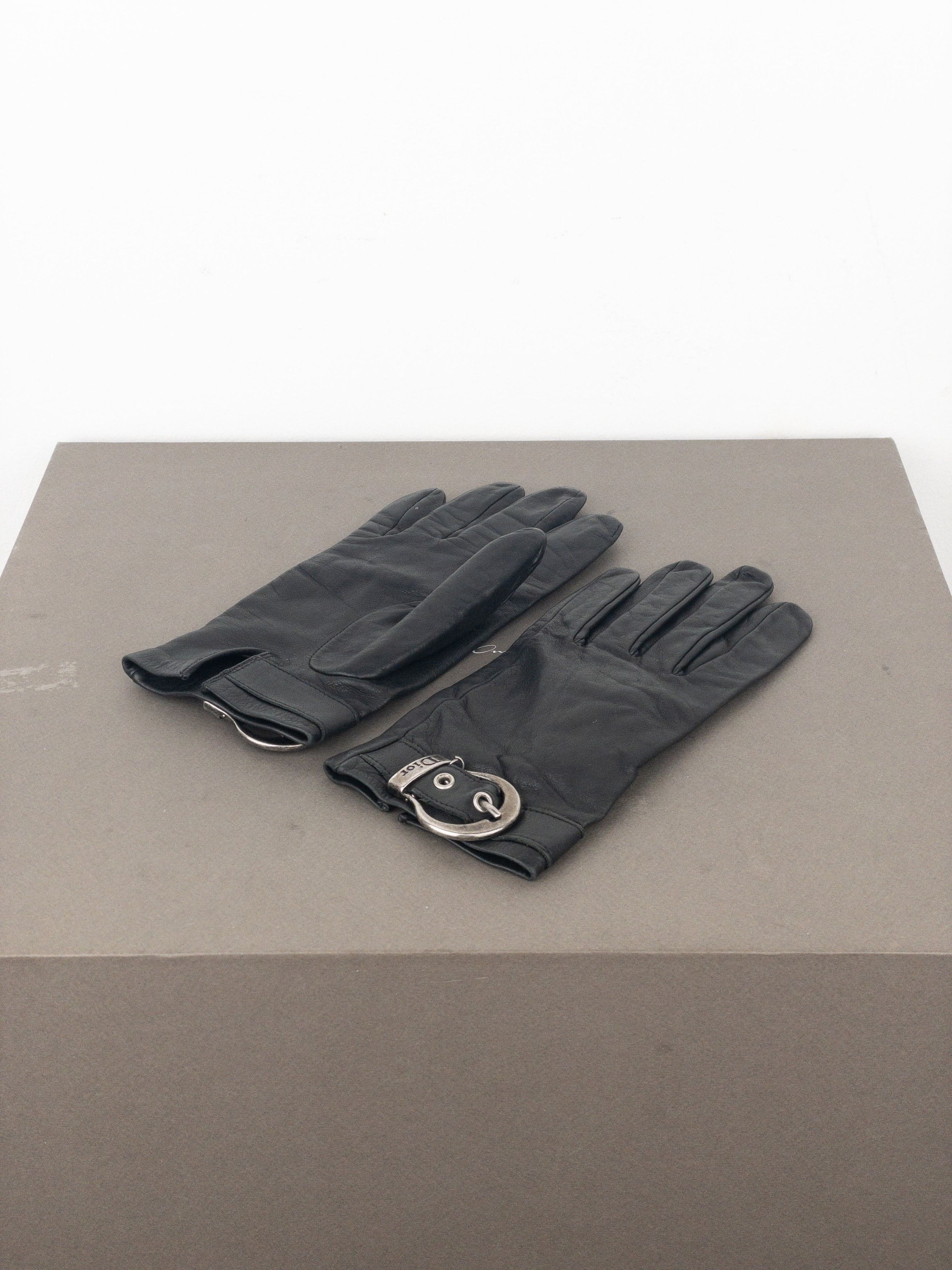 Dior by Galliano SS06 ‘Gaucho’ Leather Gloves Size ONE SIZE - 2 Thumbnail