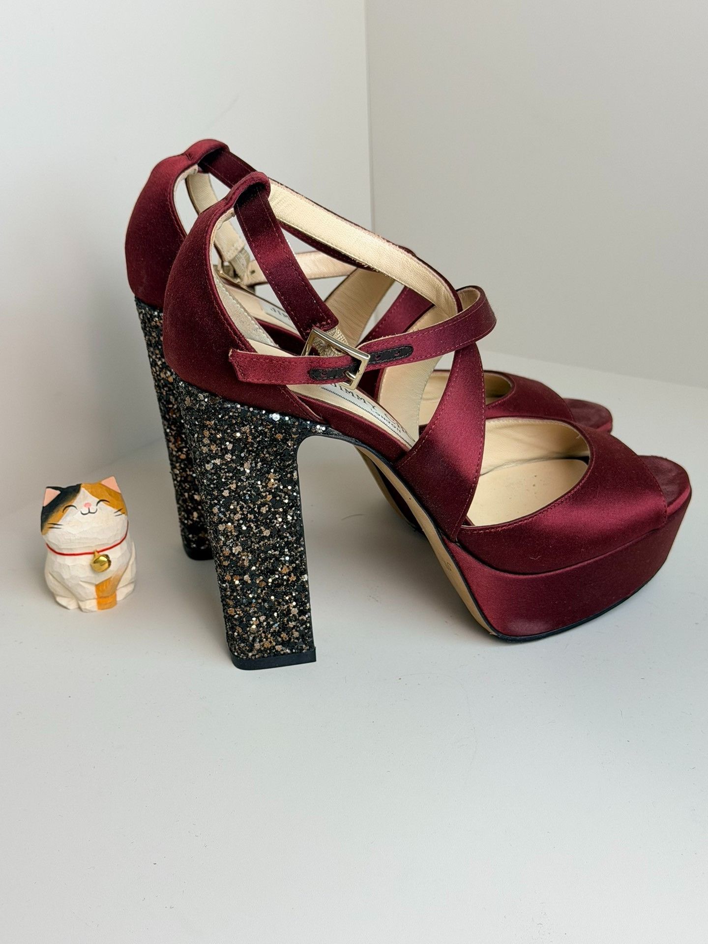 Jimmy Choo Jimmy Choo Waterproof Purple Sandals us_6 Women Size US 6 / IT 36 - 2 Thumbnail