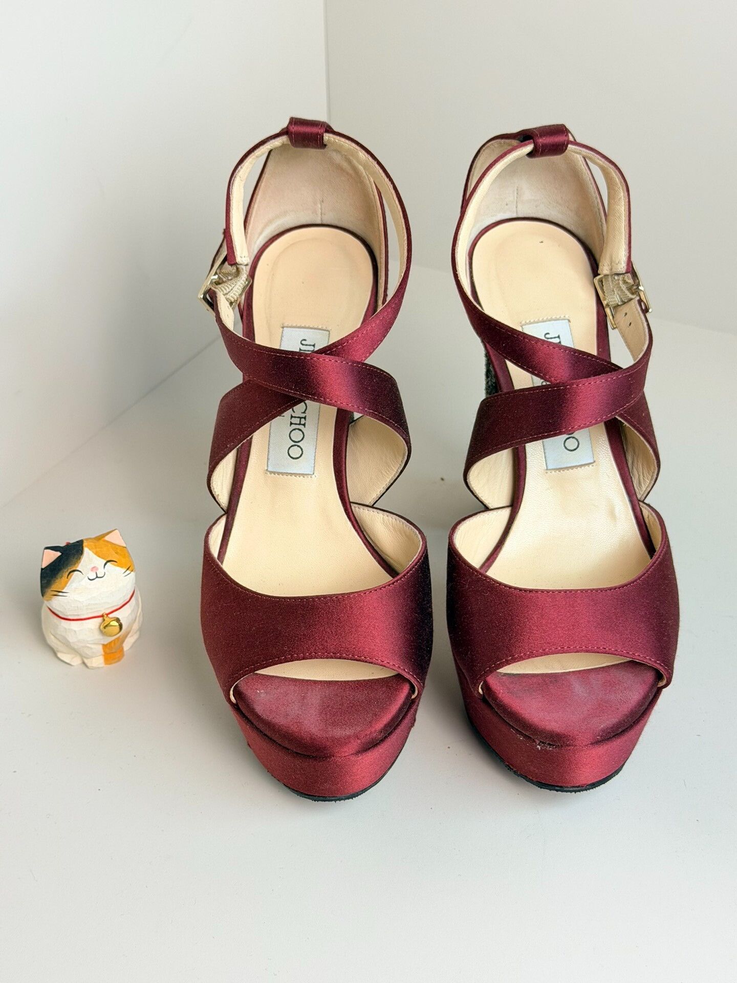 Jimmy Choo Jimmy Choo Waterproof Purple Sandals us_6 Women Size US 6 / IT 36 - 3 Thumbnail