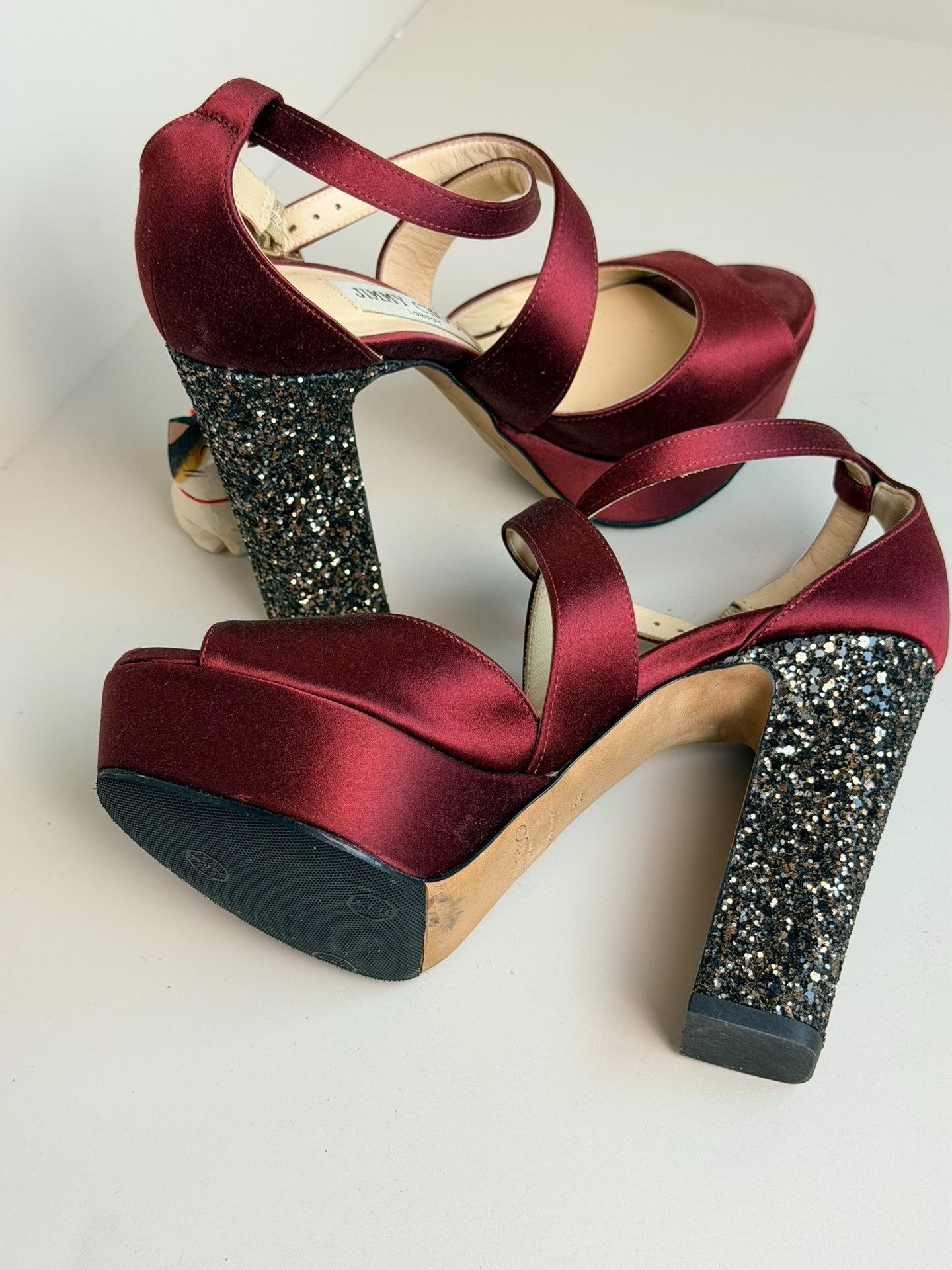 Jimmy Choo Jimmy Choo Waterproof Purple Sandals us_6 Women Size US 6 / IT 36 - 5 Thumbnail