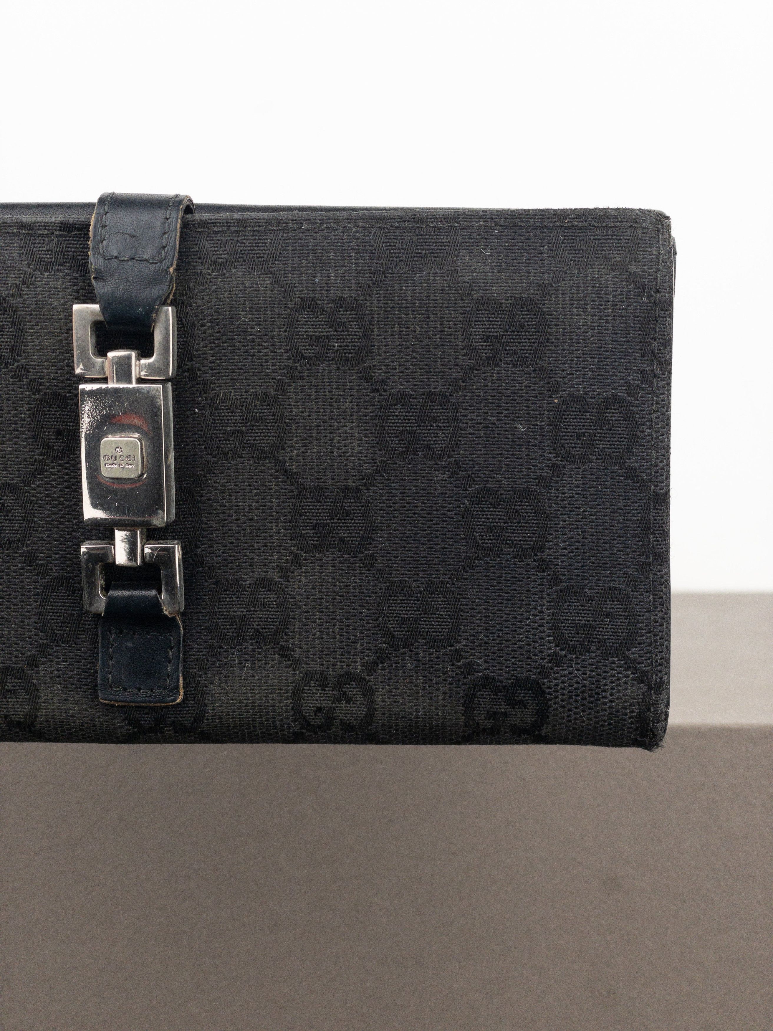 Gucci by Tom Ford 1990s Monogram Jackie Clutch Wallet Size ONE SIZE - 7 Thumbnail