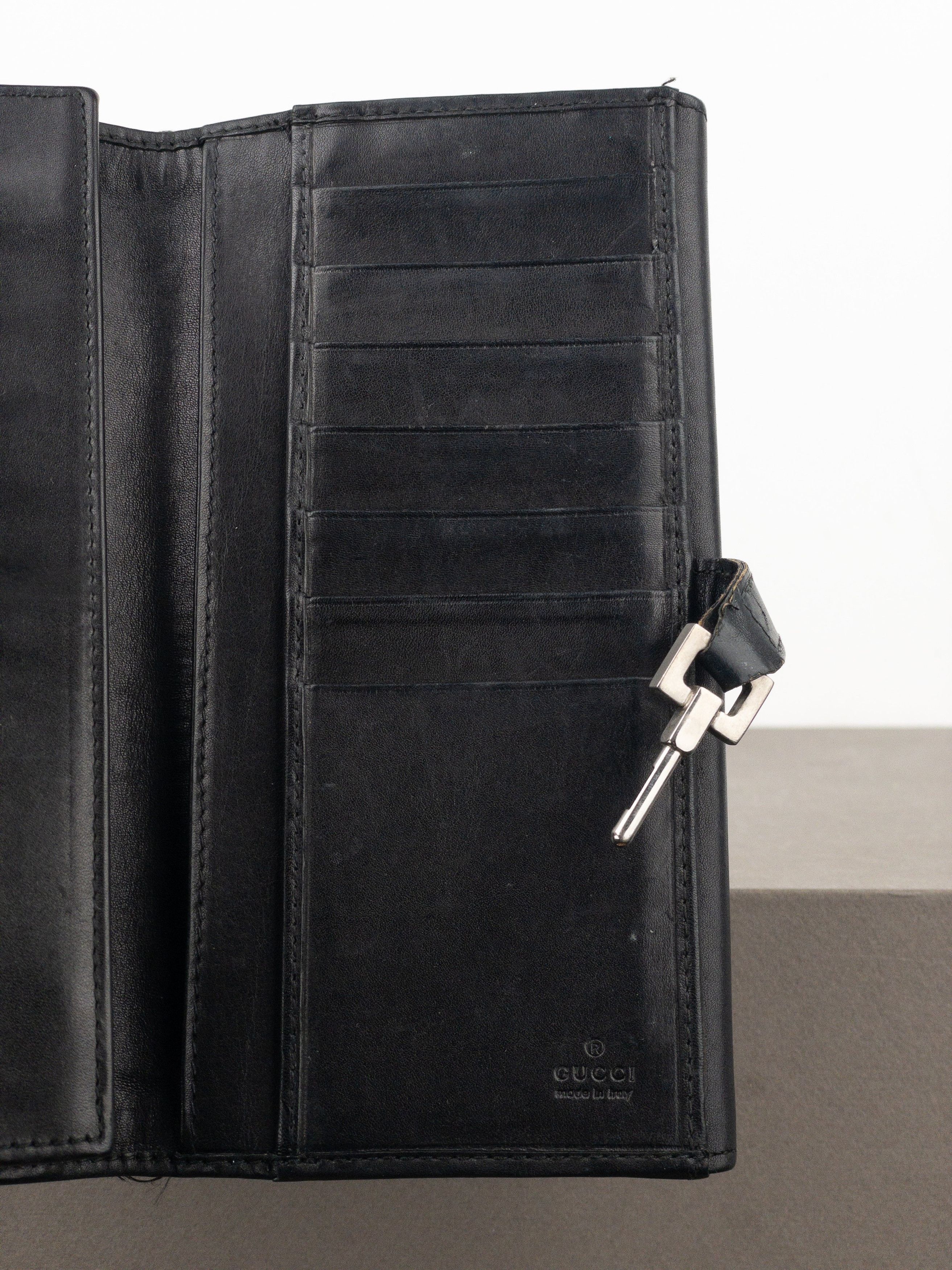 Gucci by Tom Ford 1990s Monogram Jackie Clutch Wallet Size ONE SIZE - 12 Thumbnail