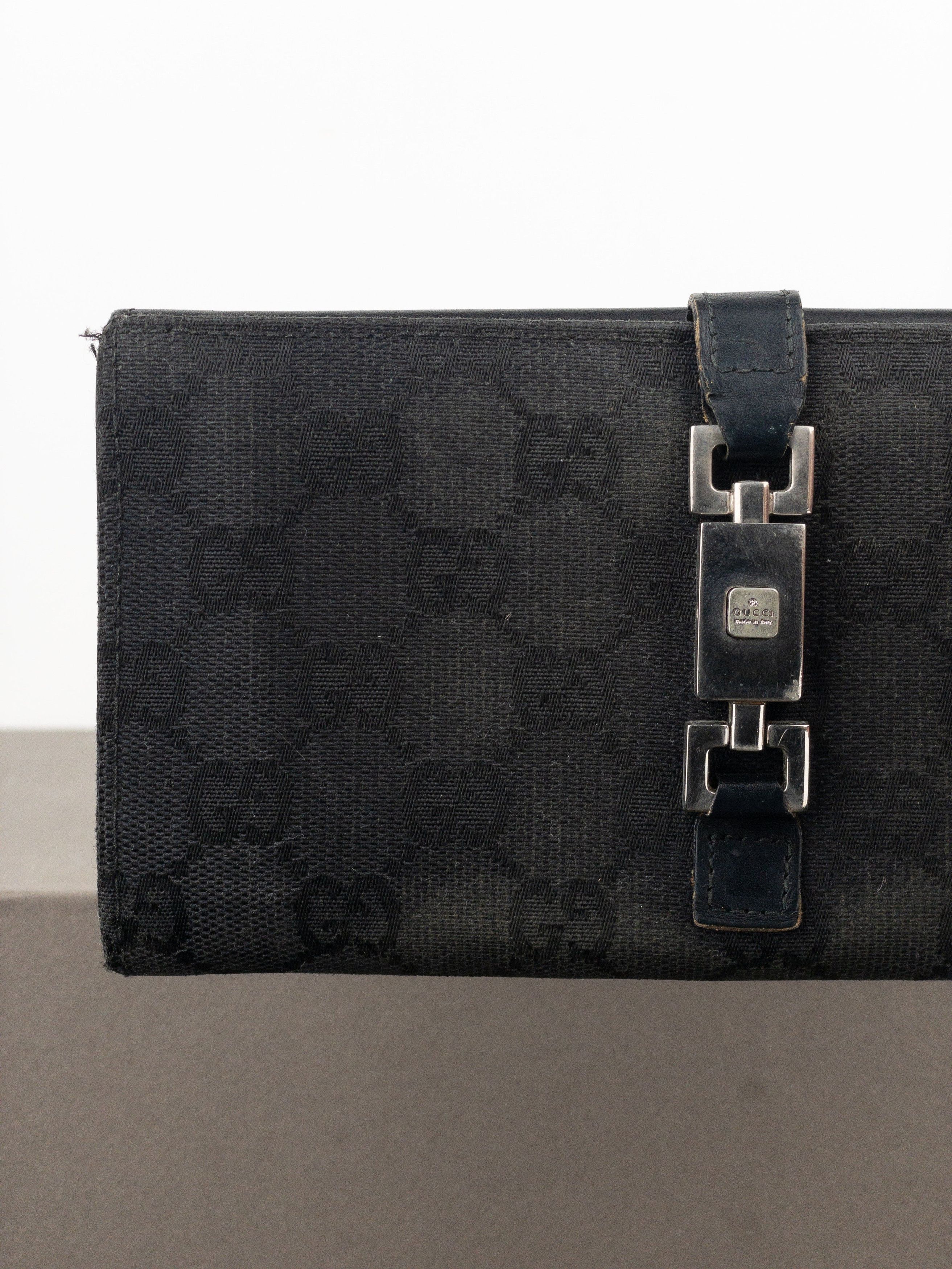 Gucci by Tom Ford 1990s Monogram Jackie Clutch Wallet Size ONE SIZE - 6 Thumbnail