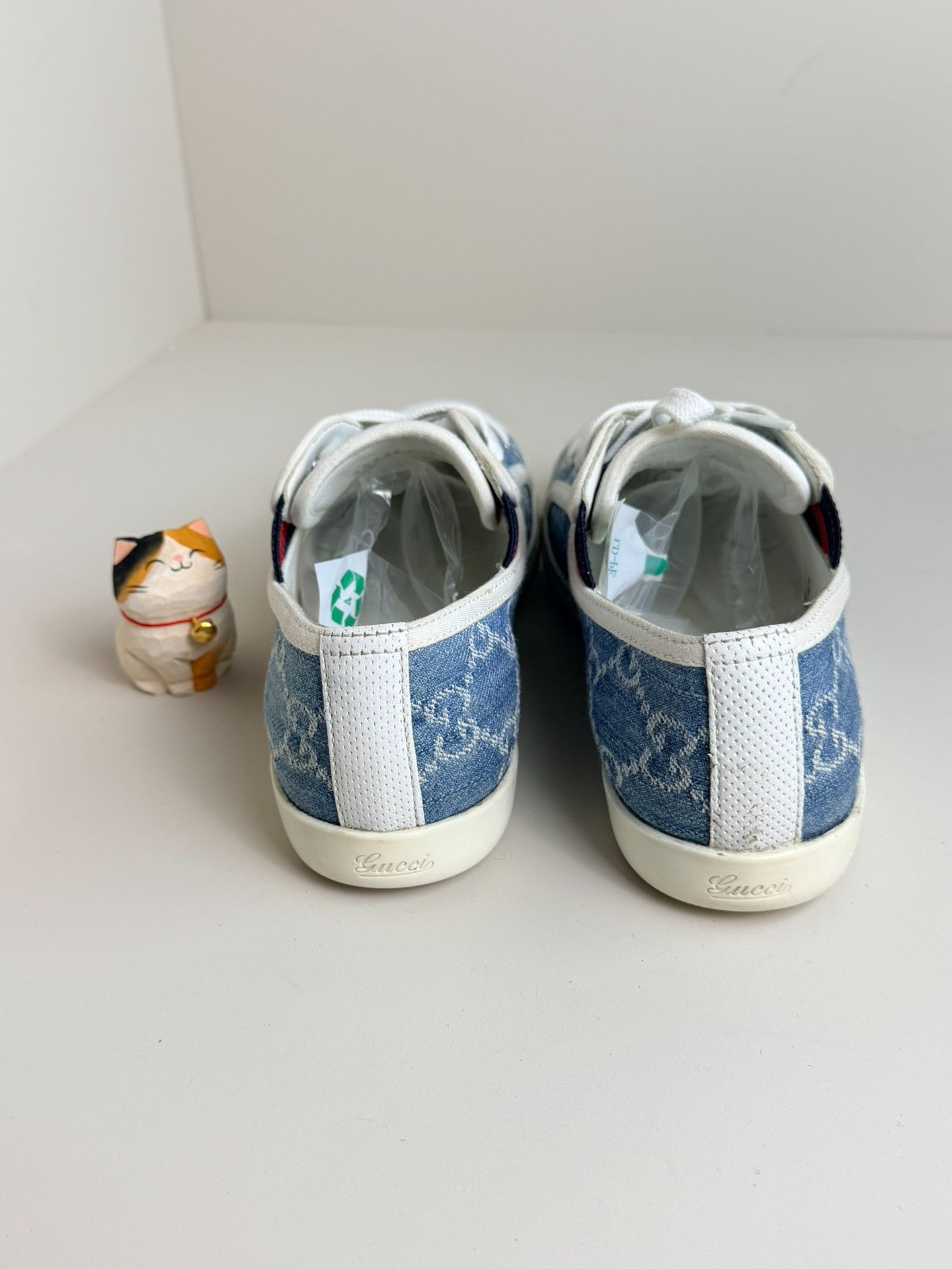 Gucci Gucci Denim Lowtop Sneakers us_6 Women Size US 6 / IT 36 - 5 Thumbnail