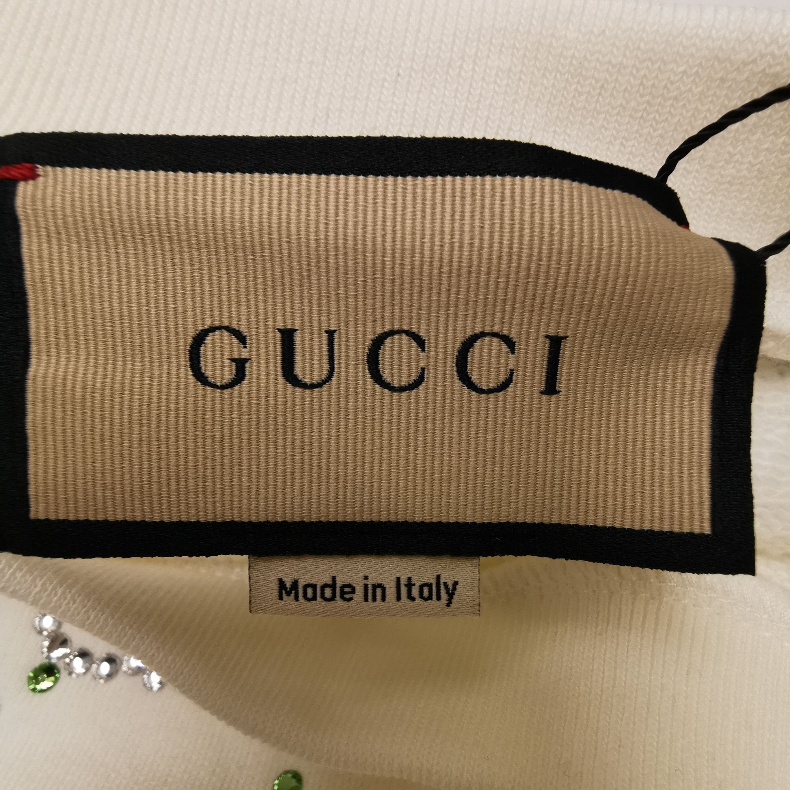 Gucci Gucci Rhinestone Double G Sweatshirt XL Size US XL / EU 56 / 4 - 4 Thumbnail