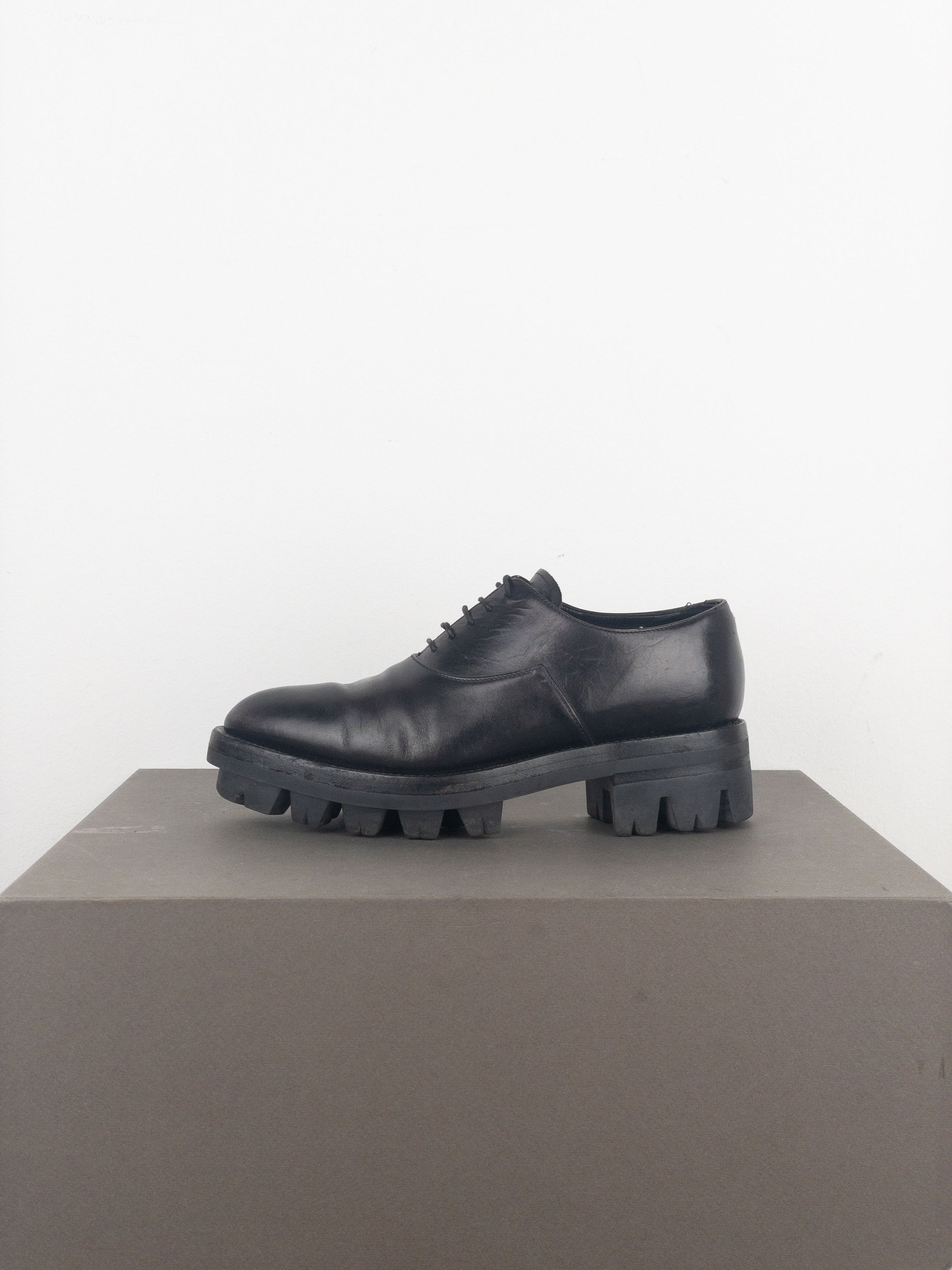 Prada AW13 ‘Monolith’ Lug Sole Platform Derby Shoes Size US 5.5 / IT 35.5 - 3 Thumbnail