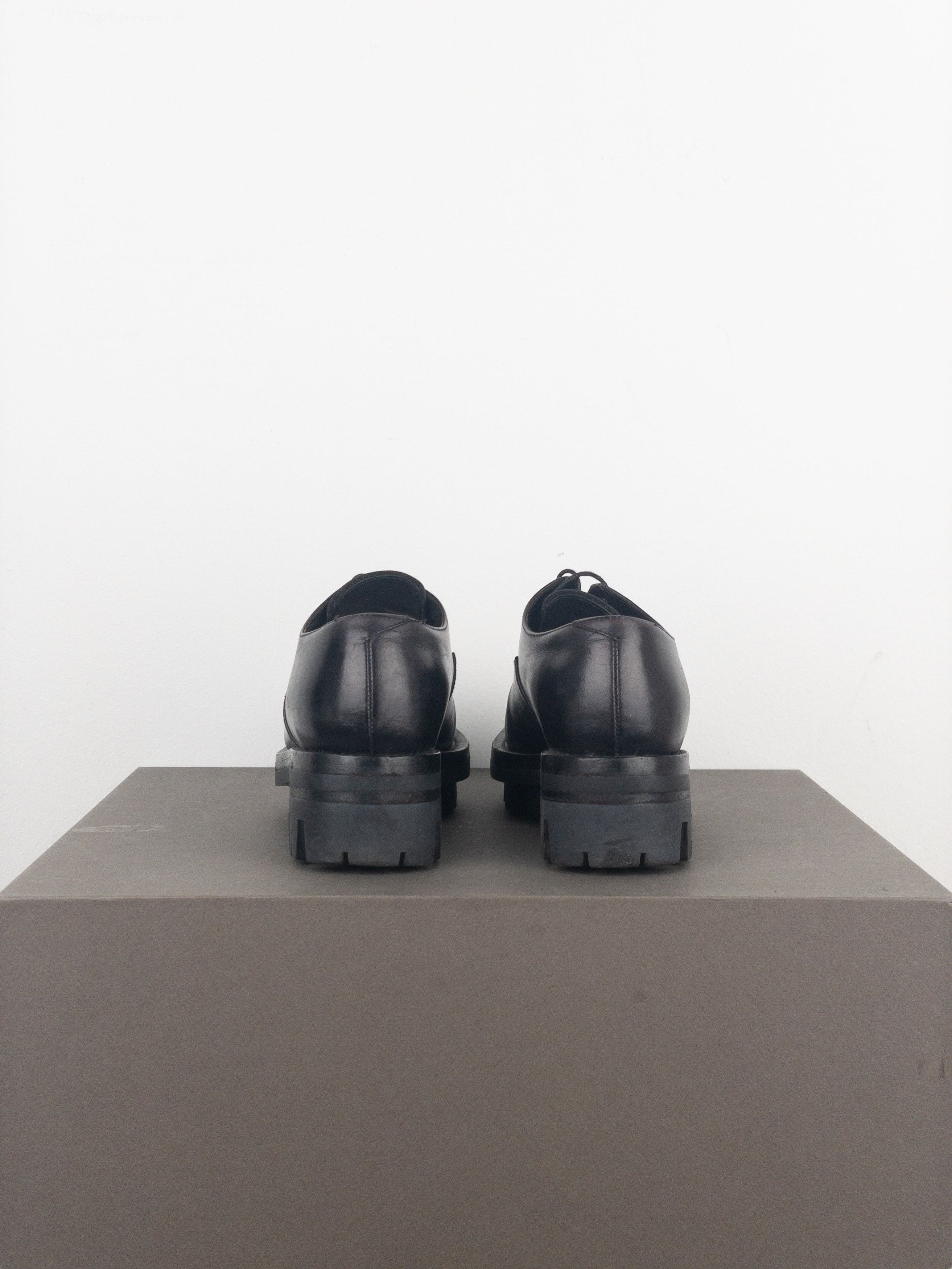 Prada AW13 ‘Monolith’ Lug Sole Platform Derby Shoes Size US 5.5 / IT 35.5 - 6 Thumbnail