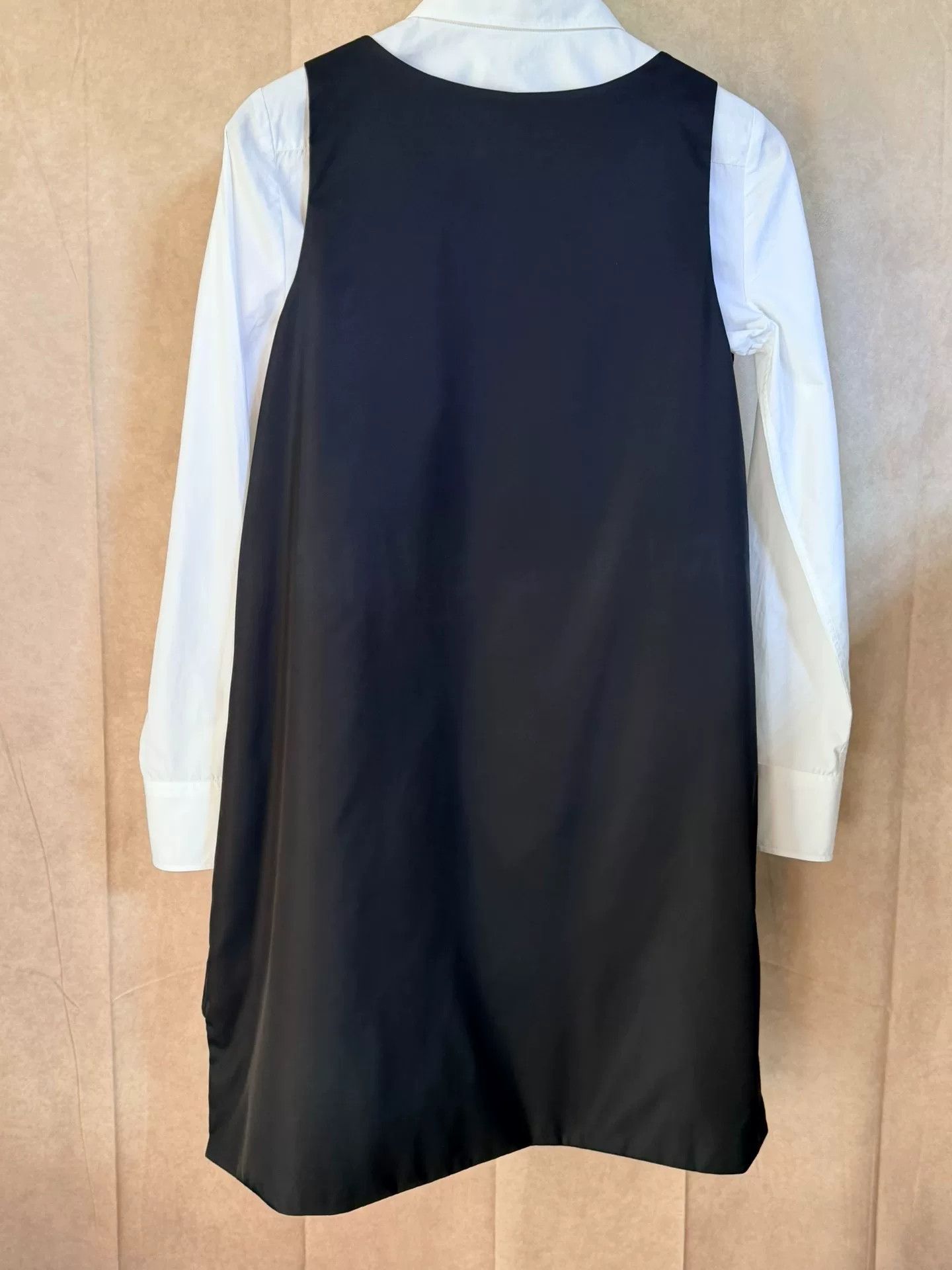 Prada Prada Nylon Black Dress it_40 Women Size S / US 4 / IT 40 - 2 Thumbnail