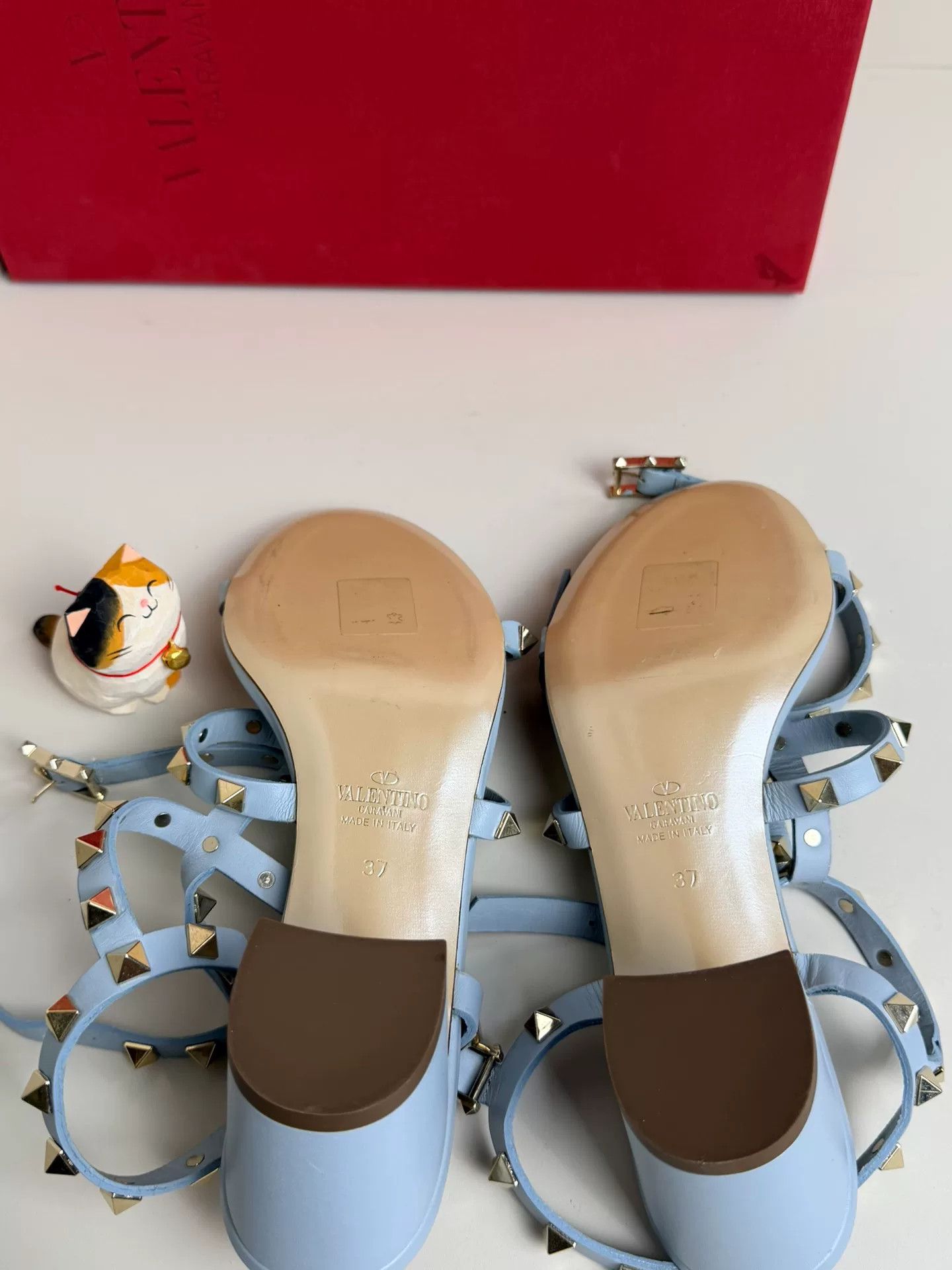 Valentino Valentino Blue Sandals us_6-5 Women Size US 6.5 / IT 36.5 - 5 Thumbnail