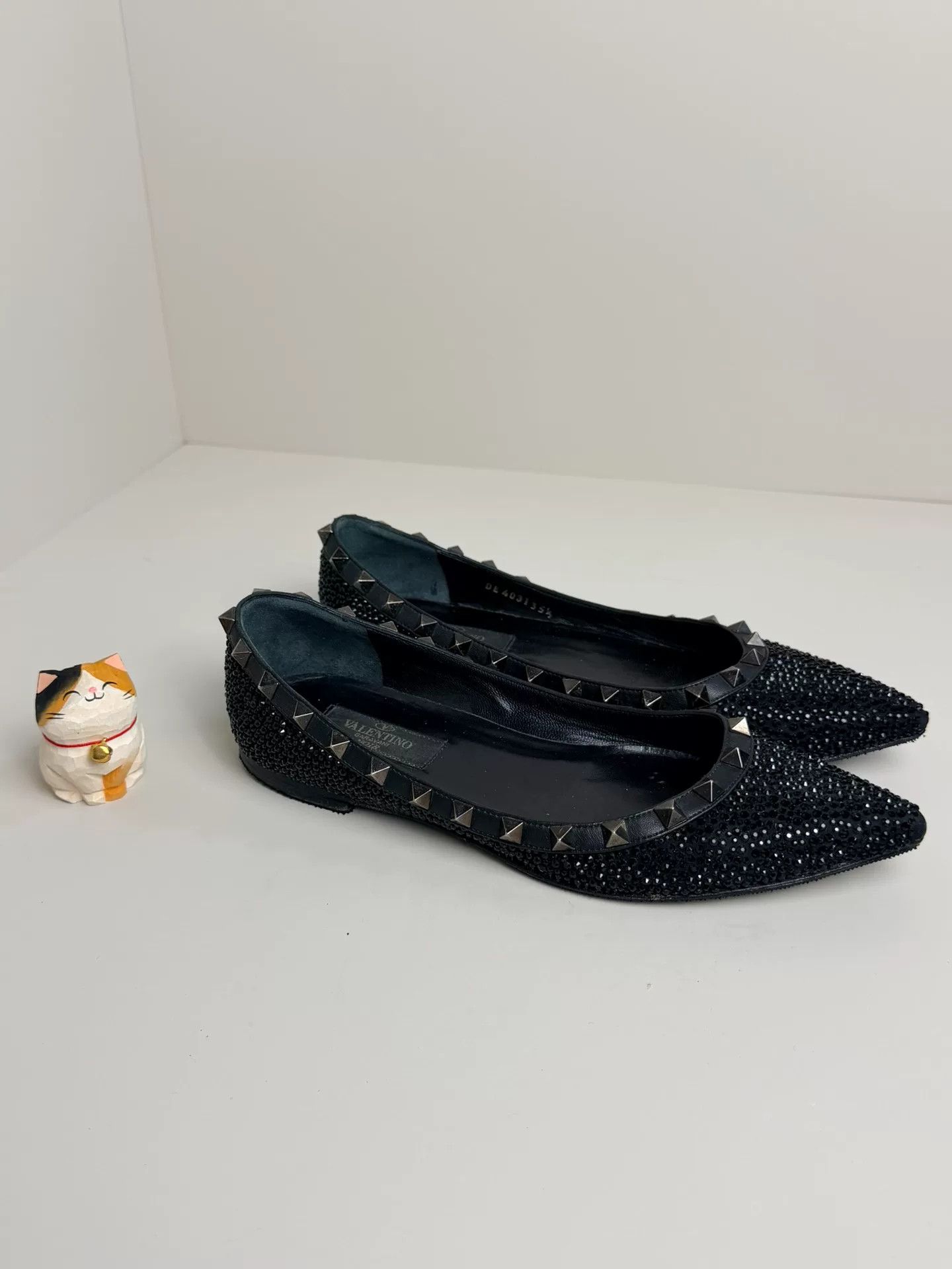 Valentino Valentino Black Lowtop Sneakers us_5-5 Women Size US 5.5 / IT 35.5 - 2 Thumbnail