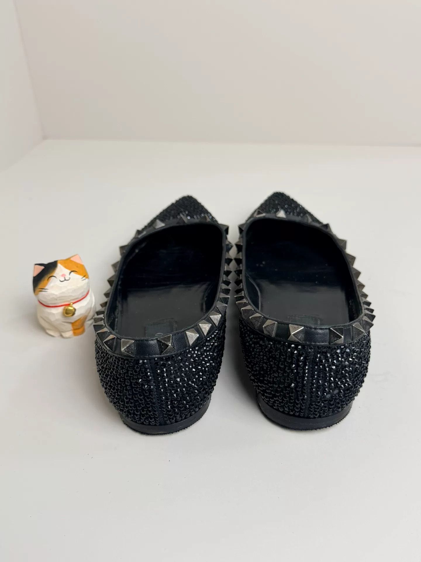 Valentino Valentino Black Lowtop Sneakers us_5-5 Women Size US 5.5 / IT 35.5 - 4 Thumbnail