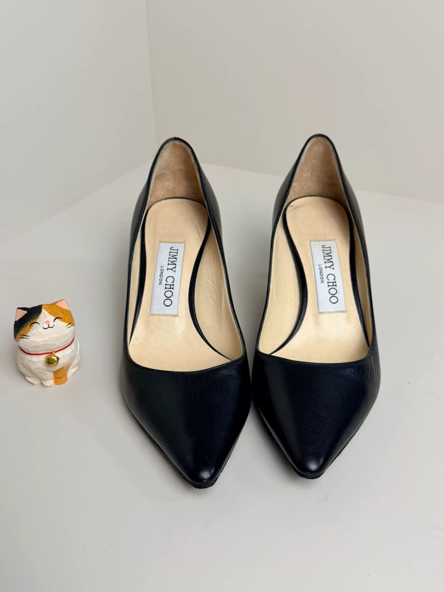 Jimmy Choo Jimmy Choo Leather Lowtop Sneakers us_5 Women Size US 5 / IT 35 - 3 Thumbnail