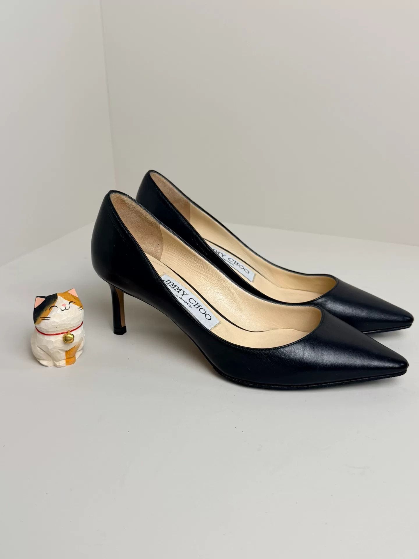 Jimmy Choo Jimmy Choo Leather Lowtop Sneakers us_5 Women Size US 5 / IT 35 - 2 Thumbnail