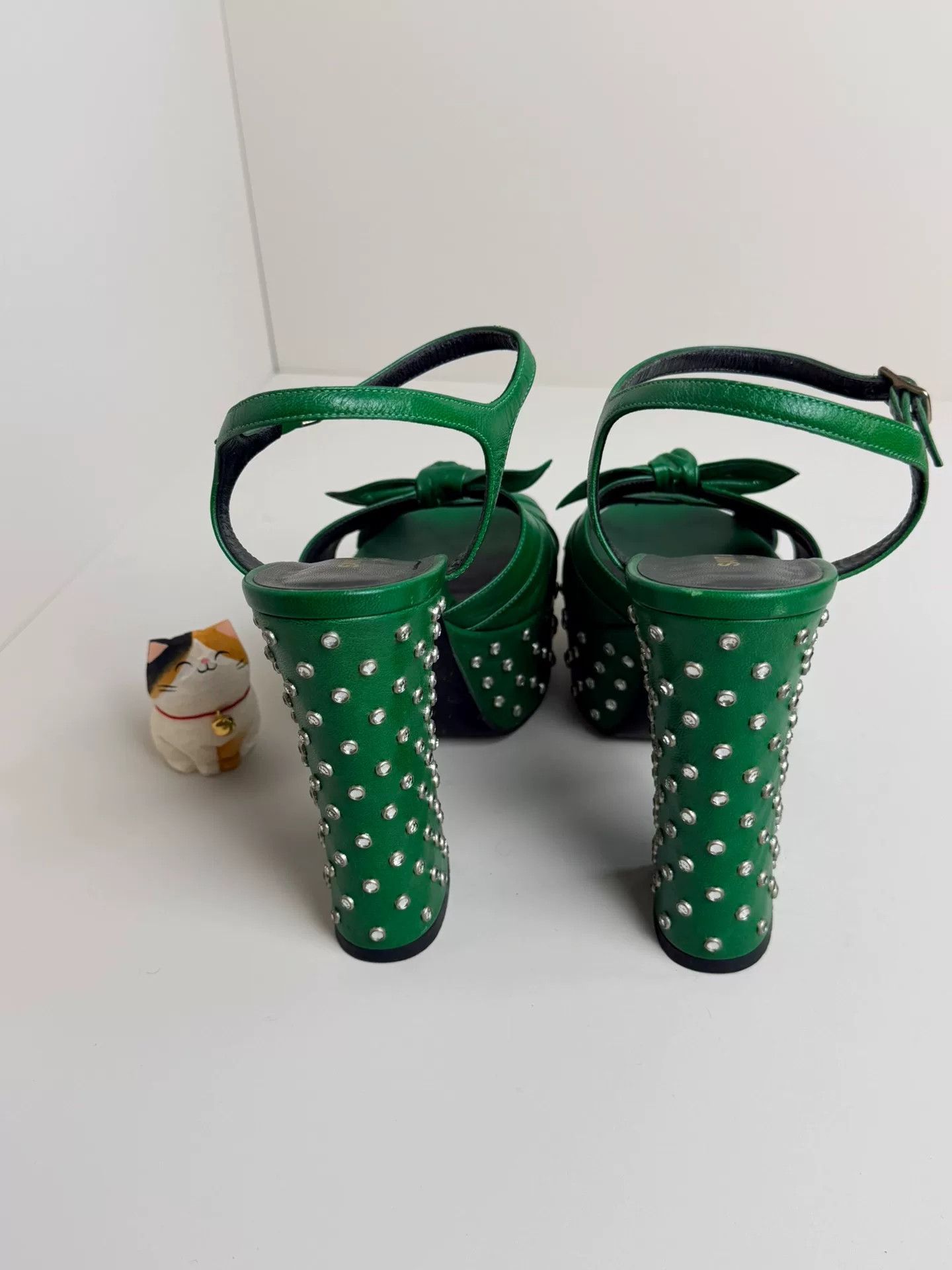 Saint Laurent Paris Saint Laurent Paris Leather Sandals us_6 Women Size US 6 / IT 36 - 4 Thumbnail