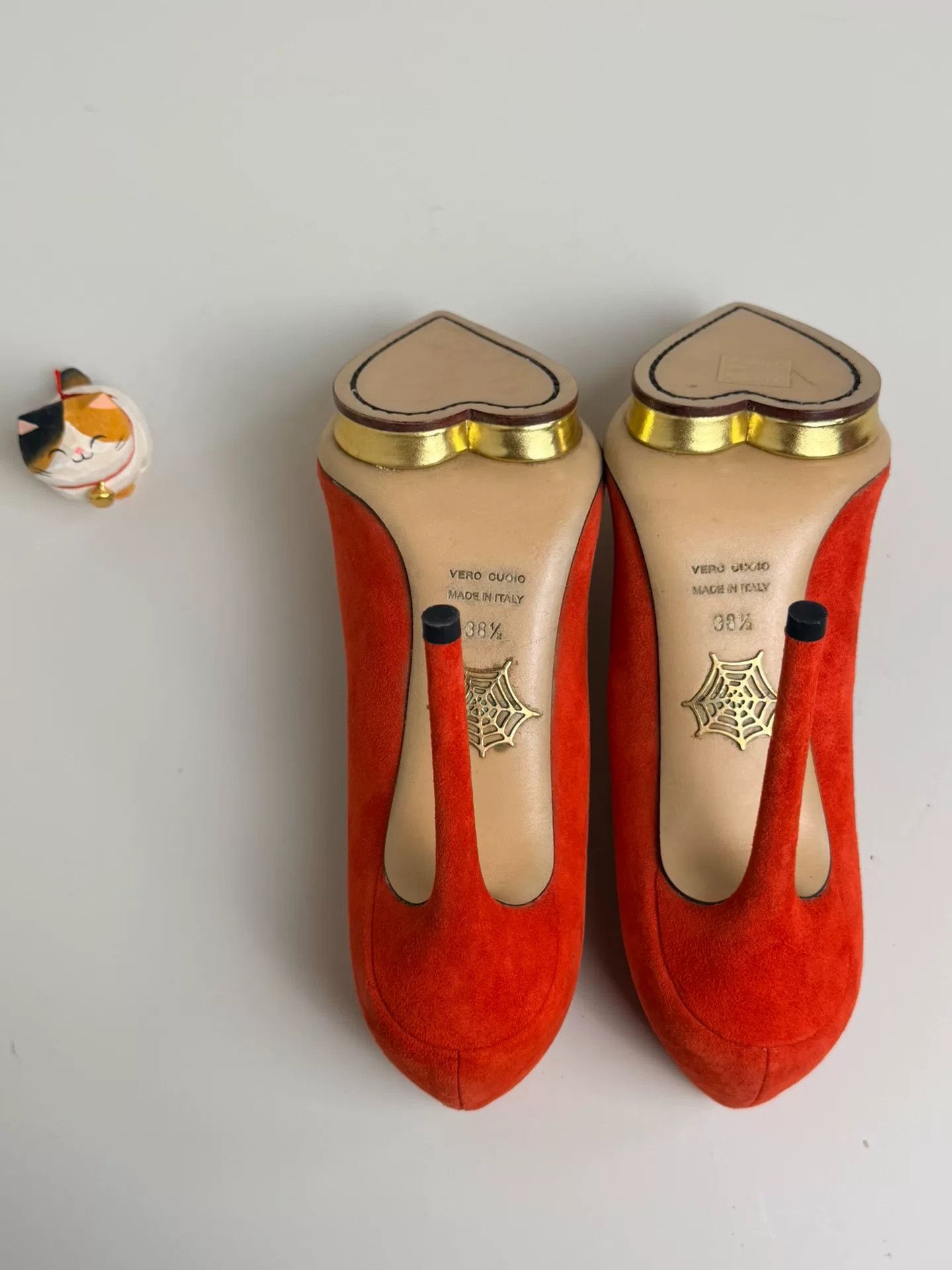 Charlotte Olympia Charlotte Olympia Red Lowtop Sneakers us_8-5 Women Size US 8.5 / IT 38.5 - 4 Thumbnail