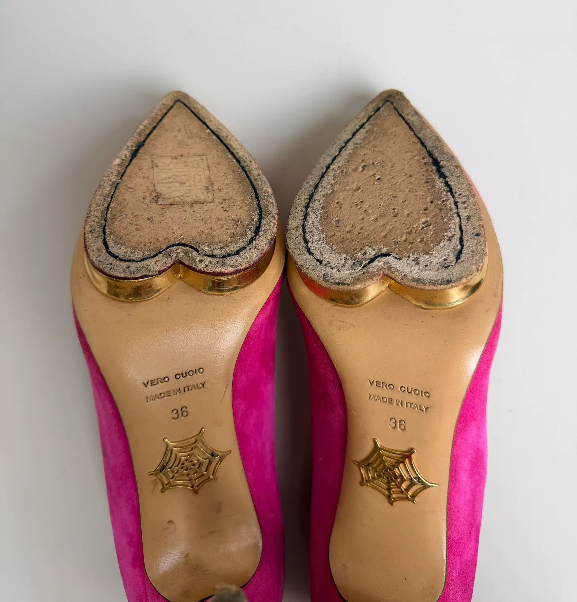 Charlotte Olympia Charlotte Olympia Waterproof Pink Lowtop Sneakers us_6 Women Size US 6 / IT 36 - 4 Thumbnail