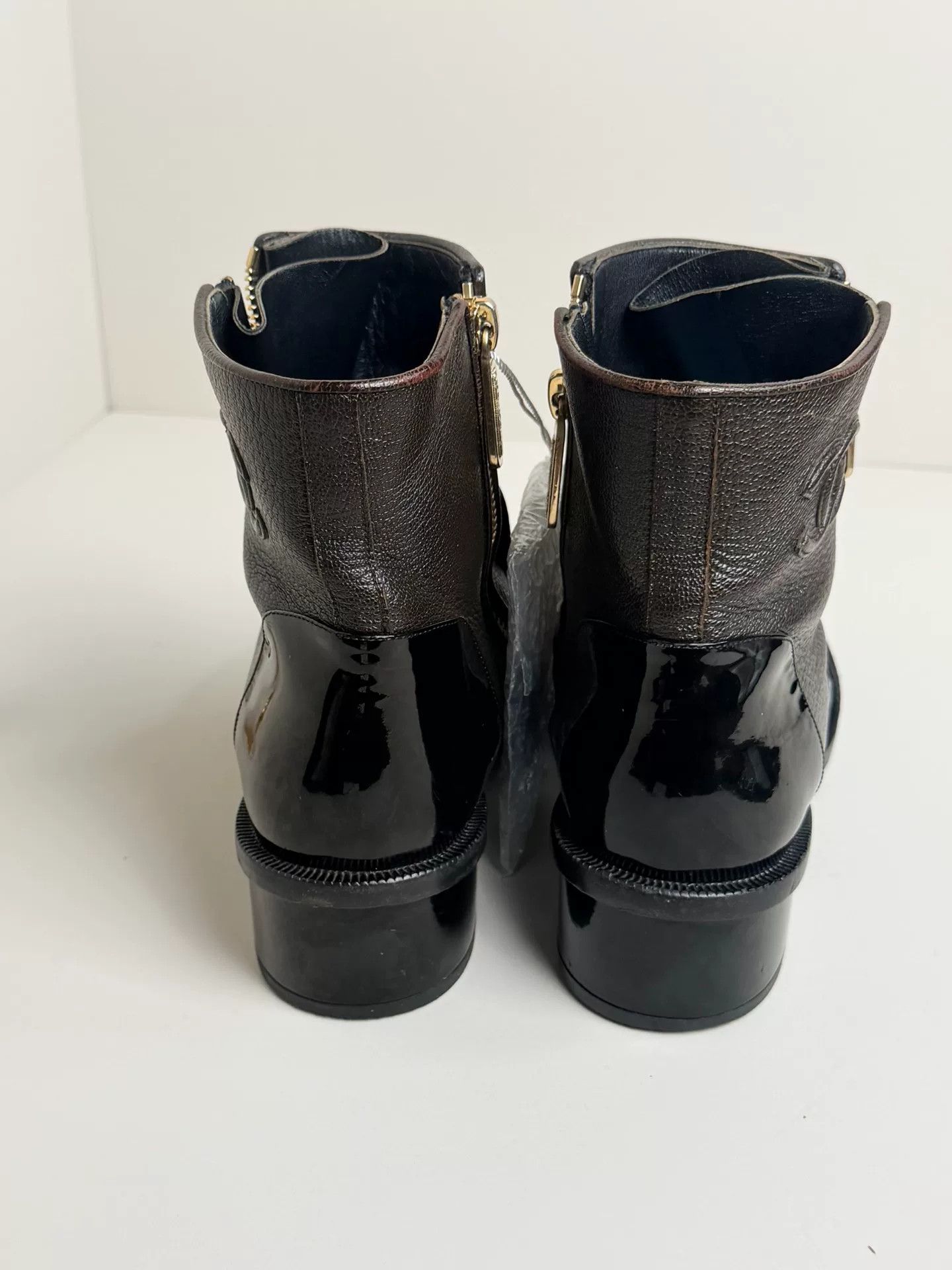 Chanel Chanel Patchwork Black Boots us_5-5 Women Size US 5.5 / IT 35.5 - 5 Thumbnail