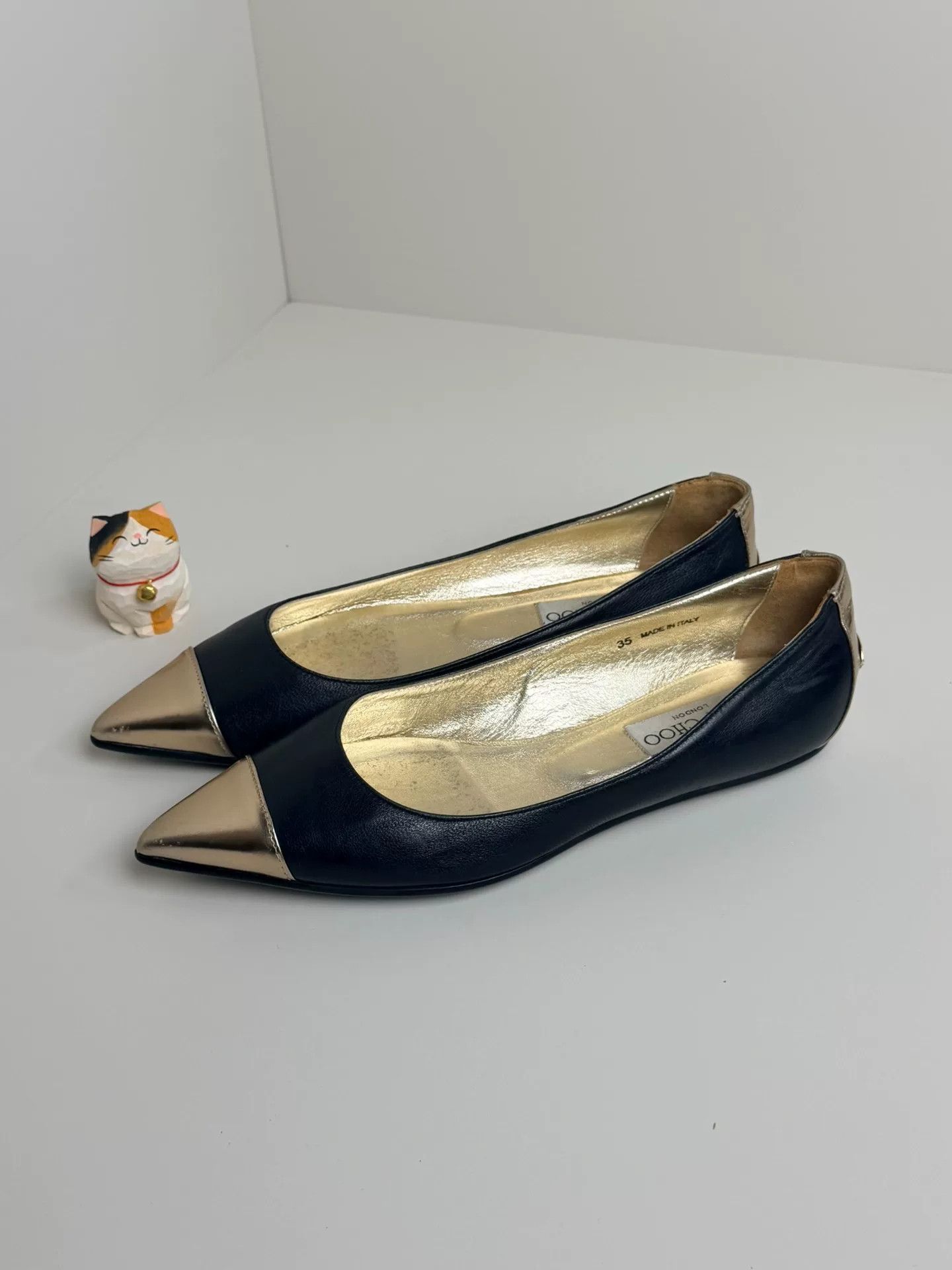 Jimmy Choo Jimmy Choo Leather Lowtop Sneakers us_5 Women Size US 5 / IT 35 - 3 Thumbnail