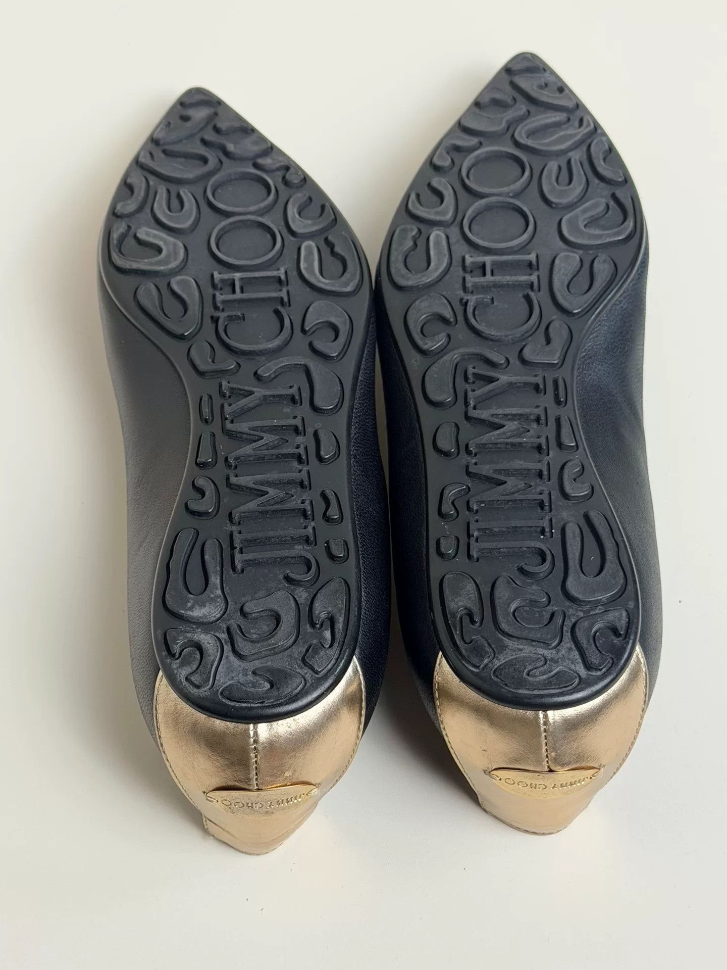 Jimmy Choo Jimmy Choo Leather Lowtop Sneakers us_5 Women Size US 5 / IT 35 - 6 Thumbnail
