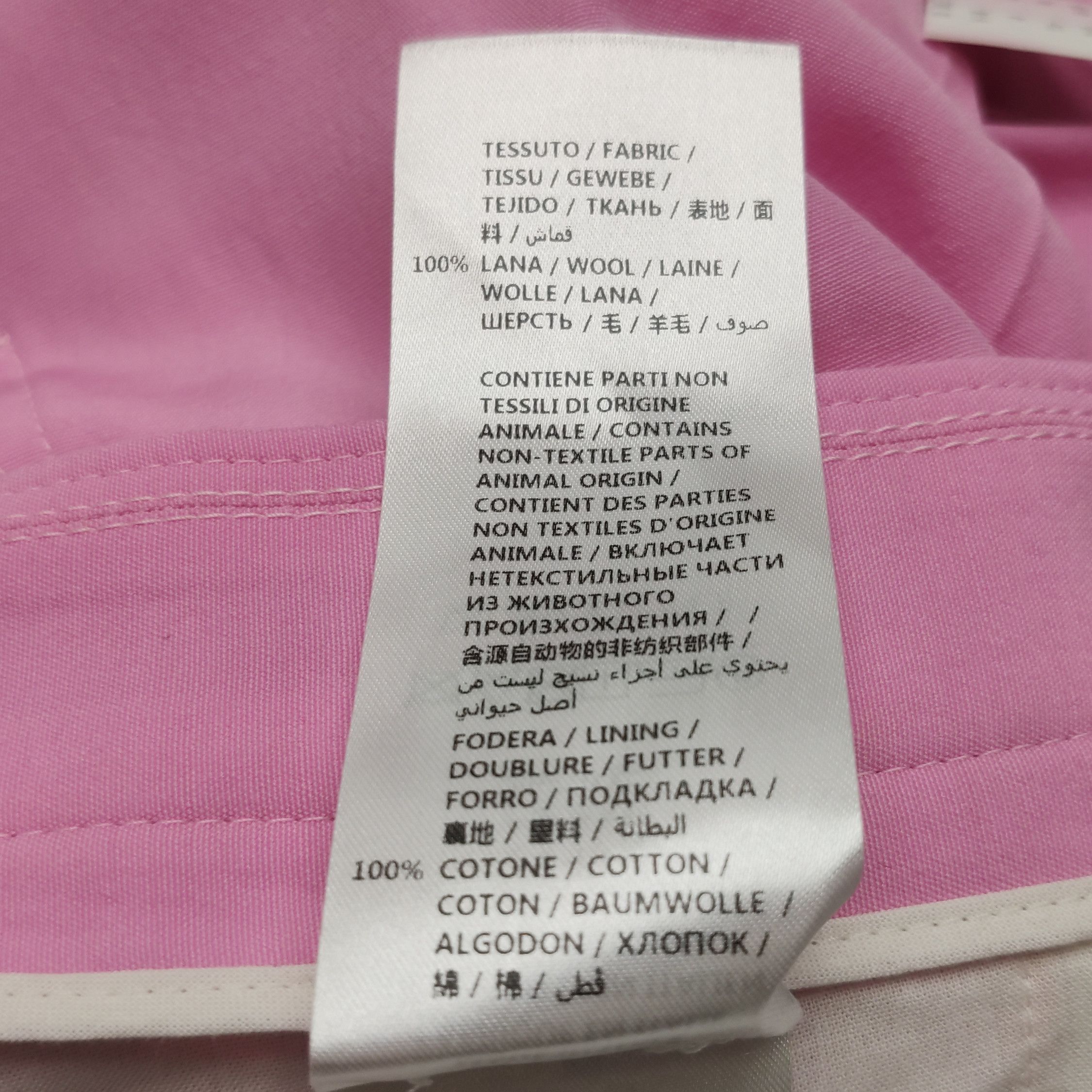 Gucci Gucci Pink Wool Trousers EU 52 Size US 36 / EU 52 - 7 Thumbnail