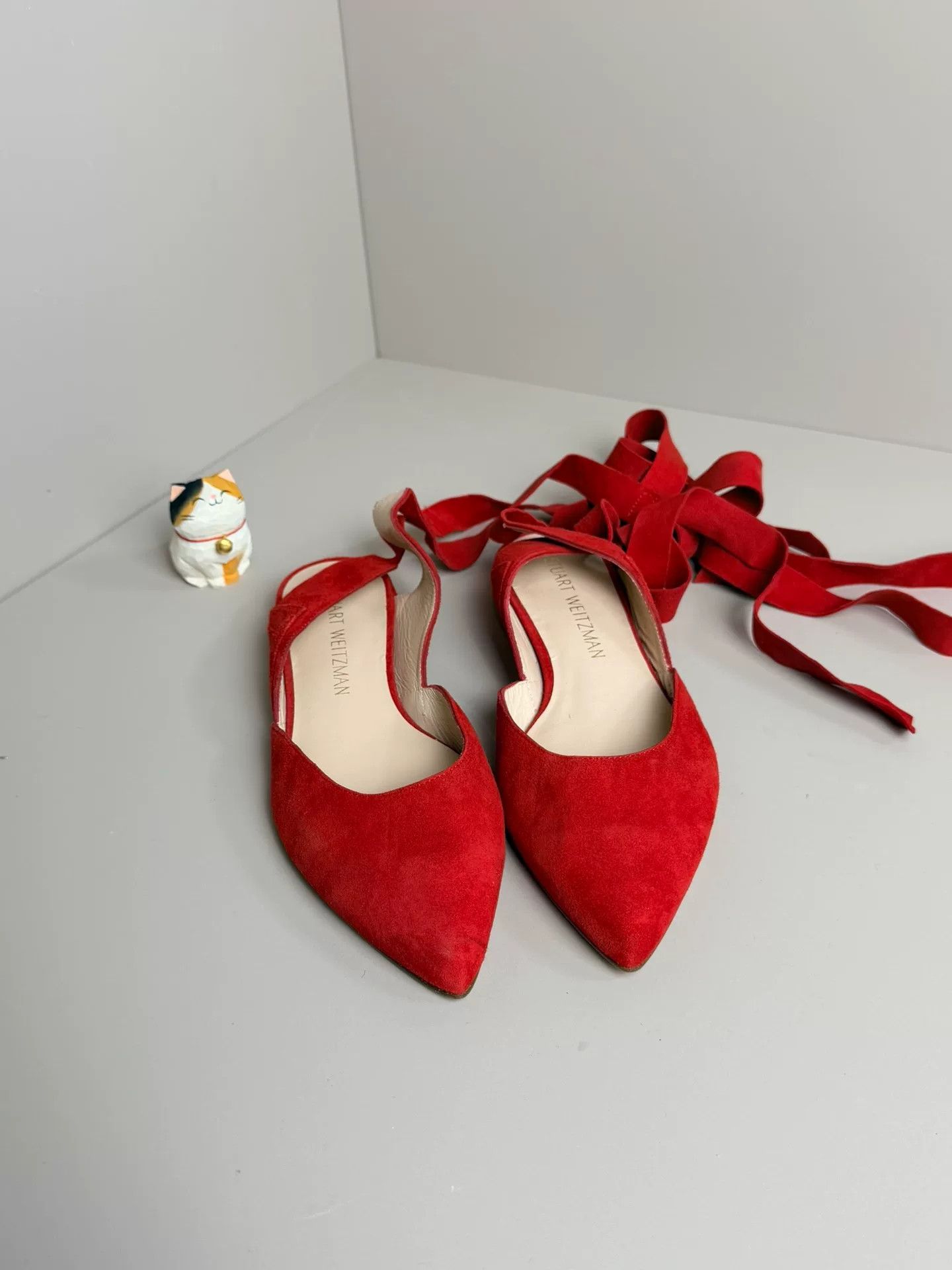 Louis Vuitton Louis Vuitton Red Lowtop Sneakers us_5-5 Women Size US 5.5 / IT 35.5 - 3 Thumbnail